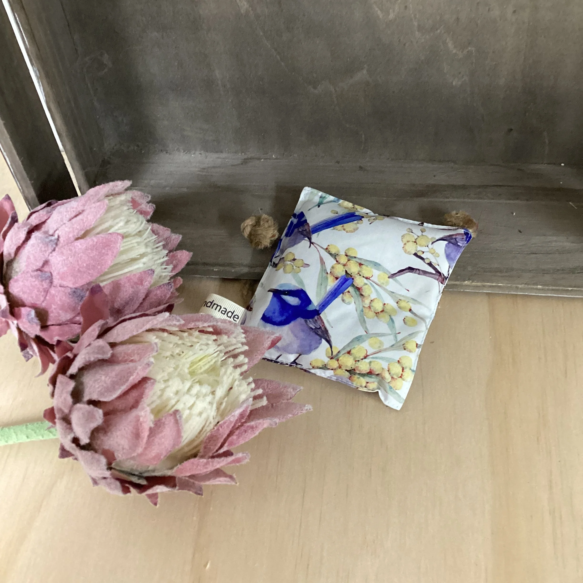 White Blue Wren Ouchies