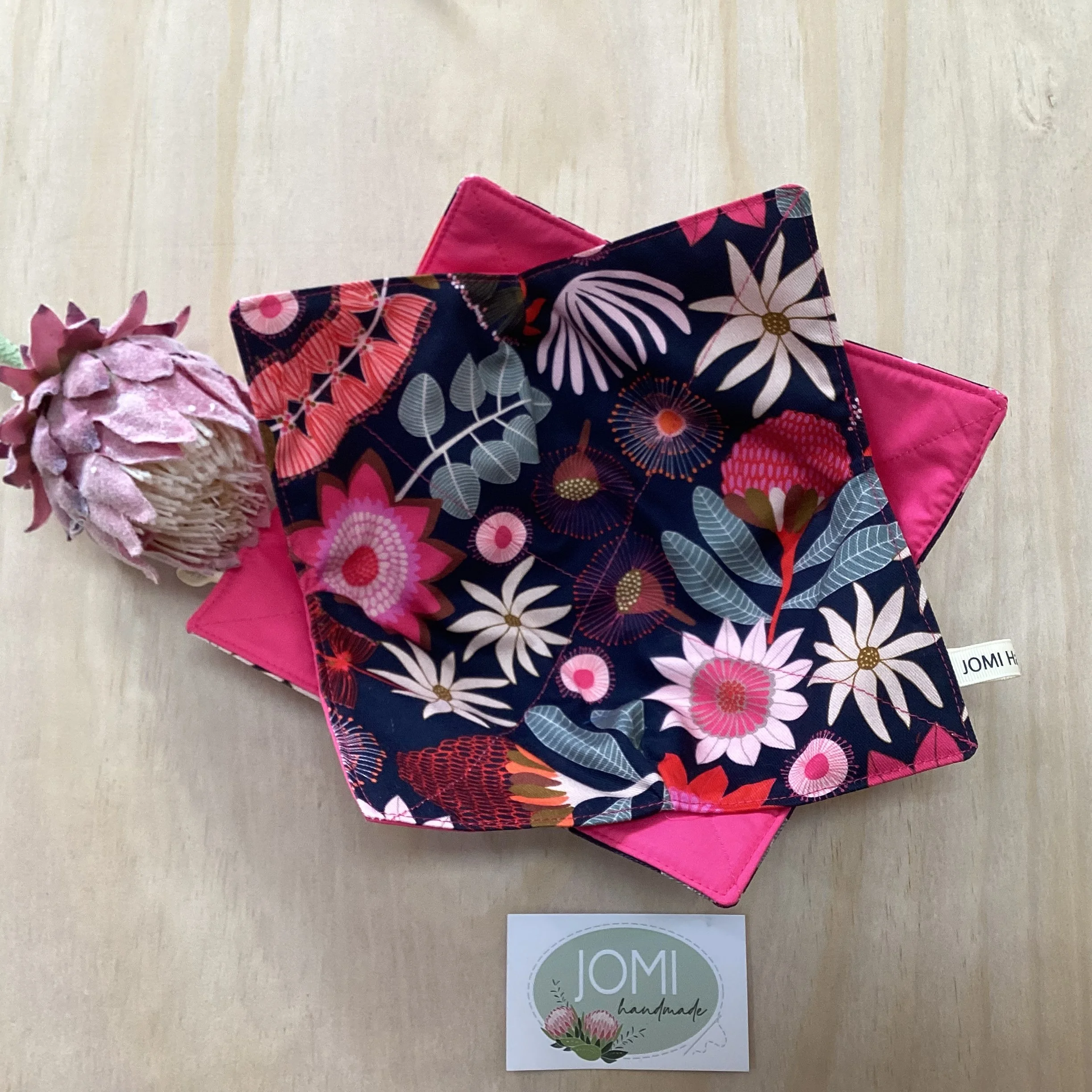 Summer Floral - Pink Microwave Bowl or Plate Cosy