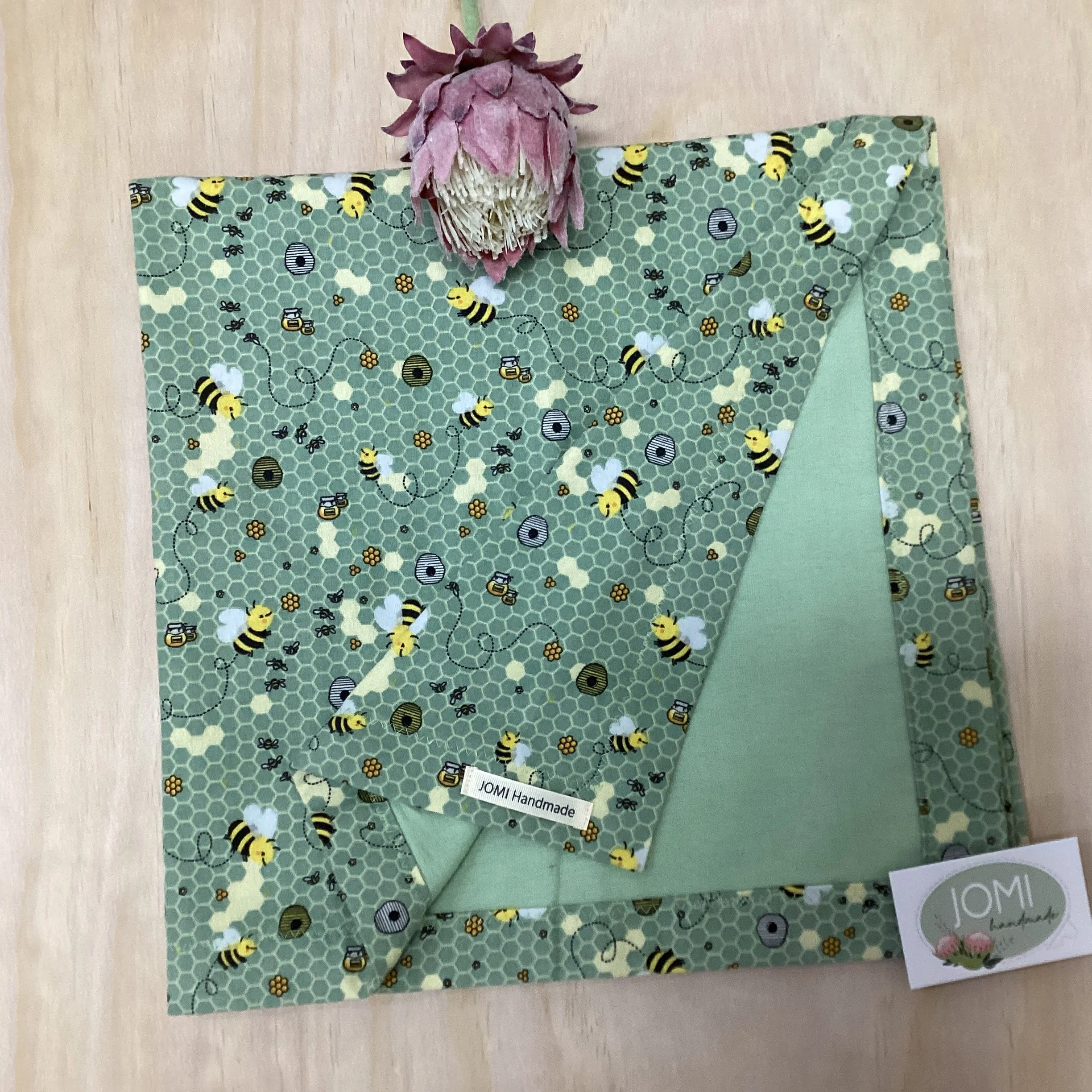 Bees Baby Wrap / Blanket