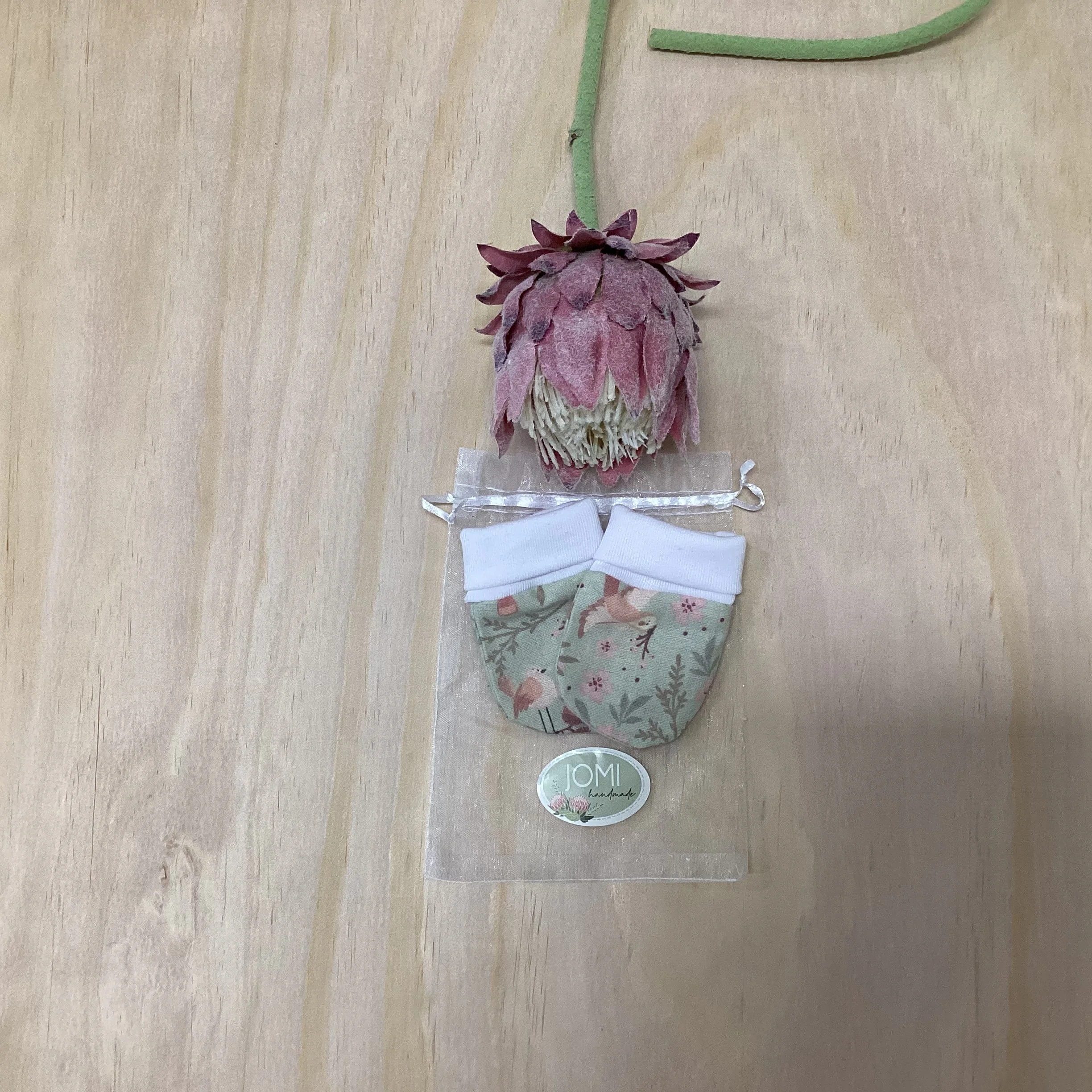 Pretty Birdie Mittens