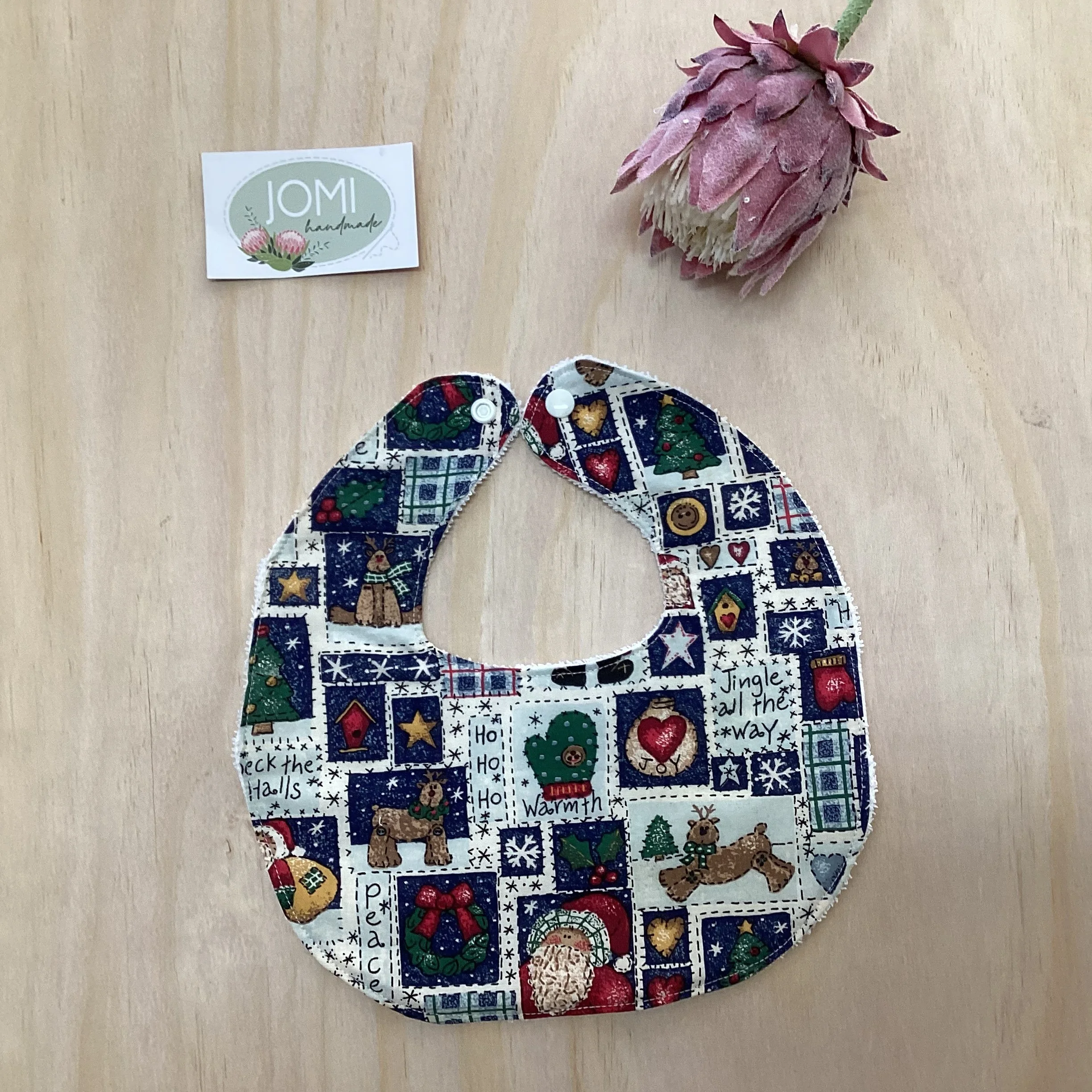 Patchwork Baby Bib