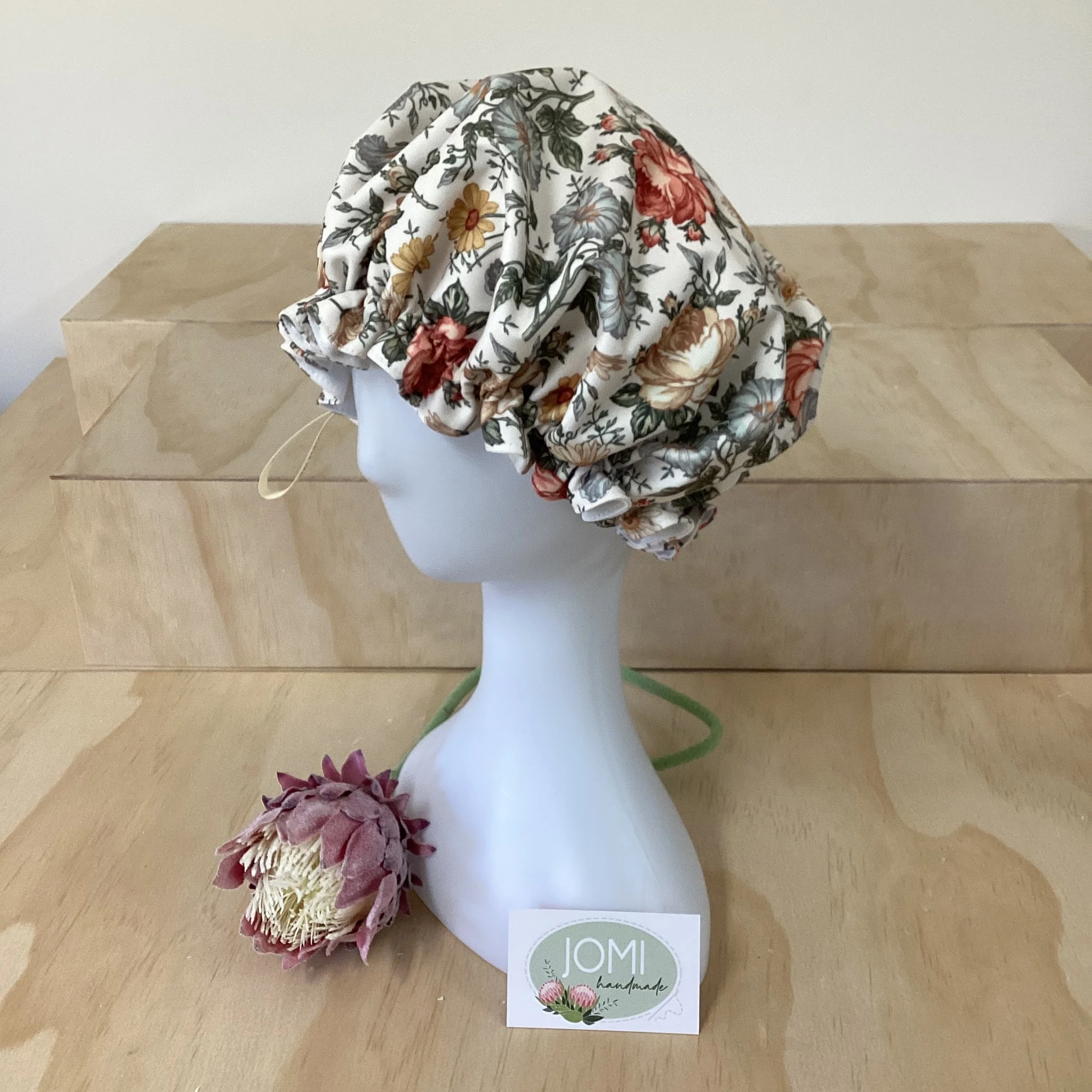 Rose Shower Cap