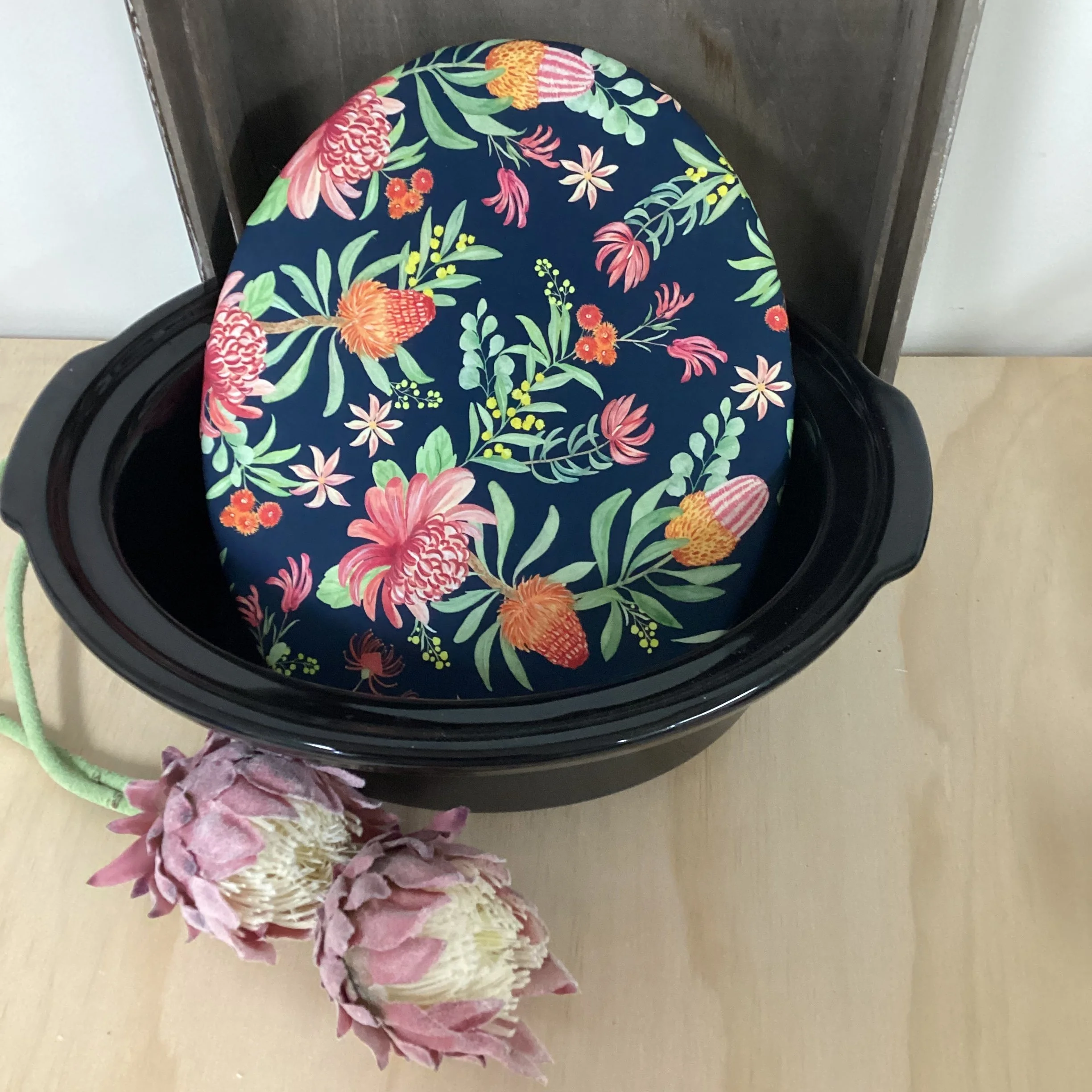 Waratah Dreams Slow Cooker Lid Cover