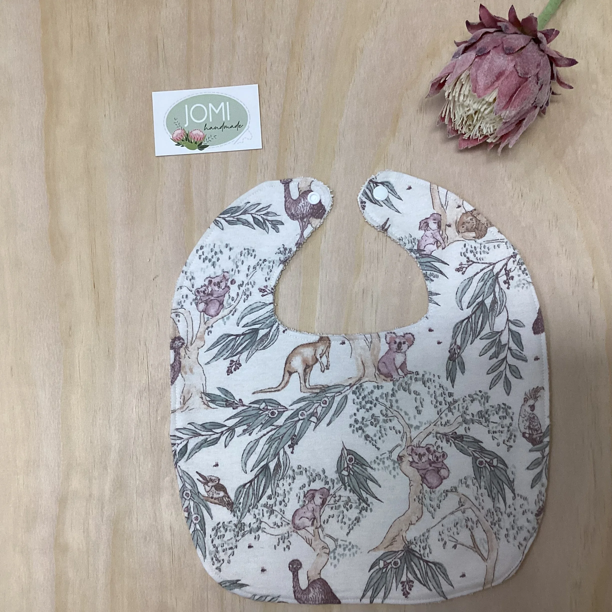 Aussie Animals Large Bib