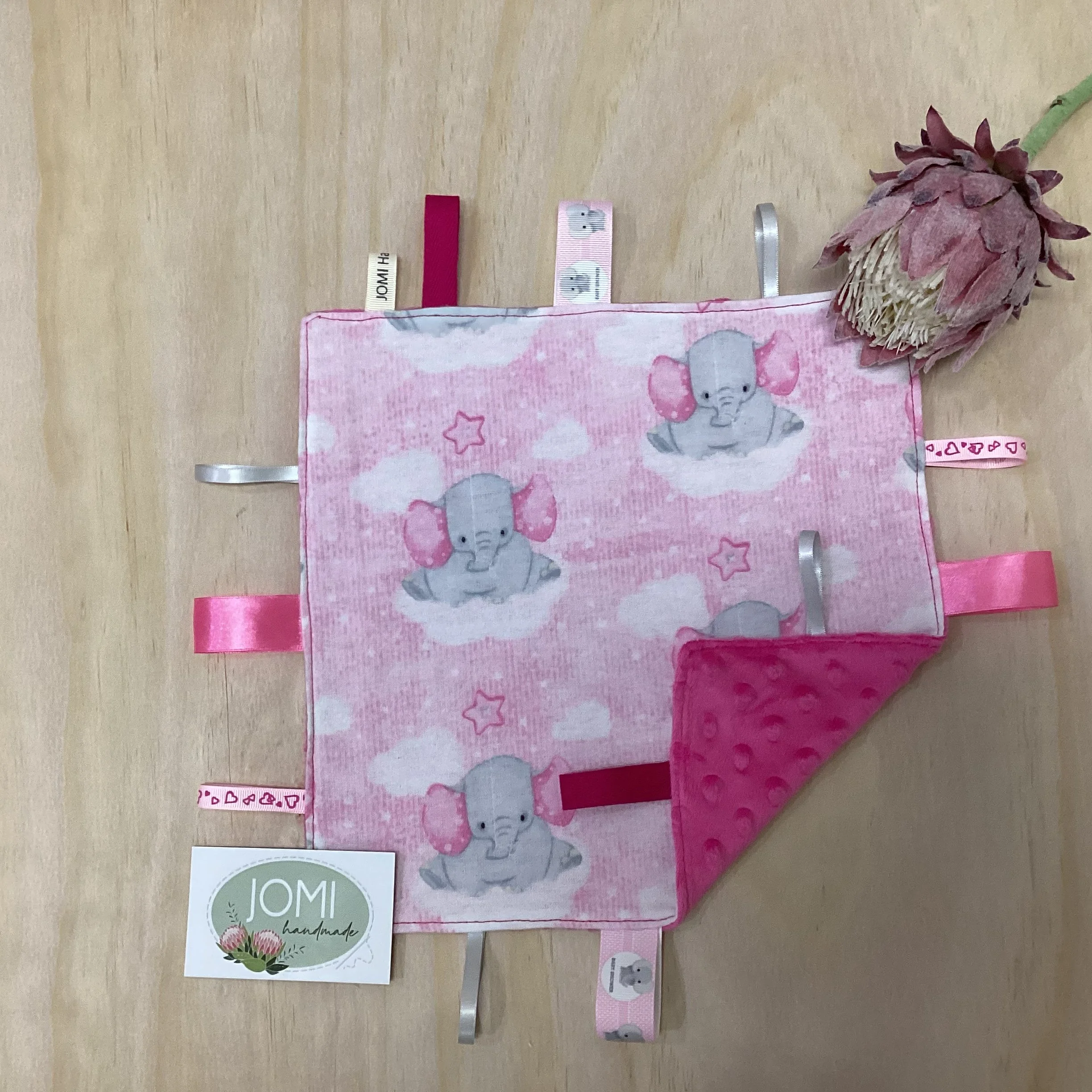 Pink Ele Comforter/Sensory Blanket