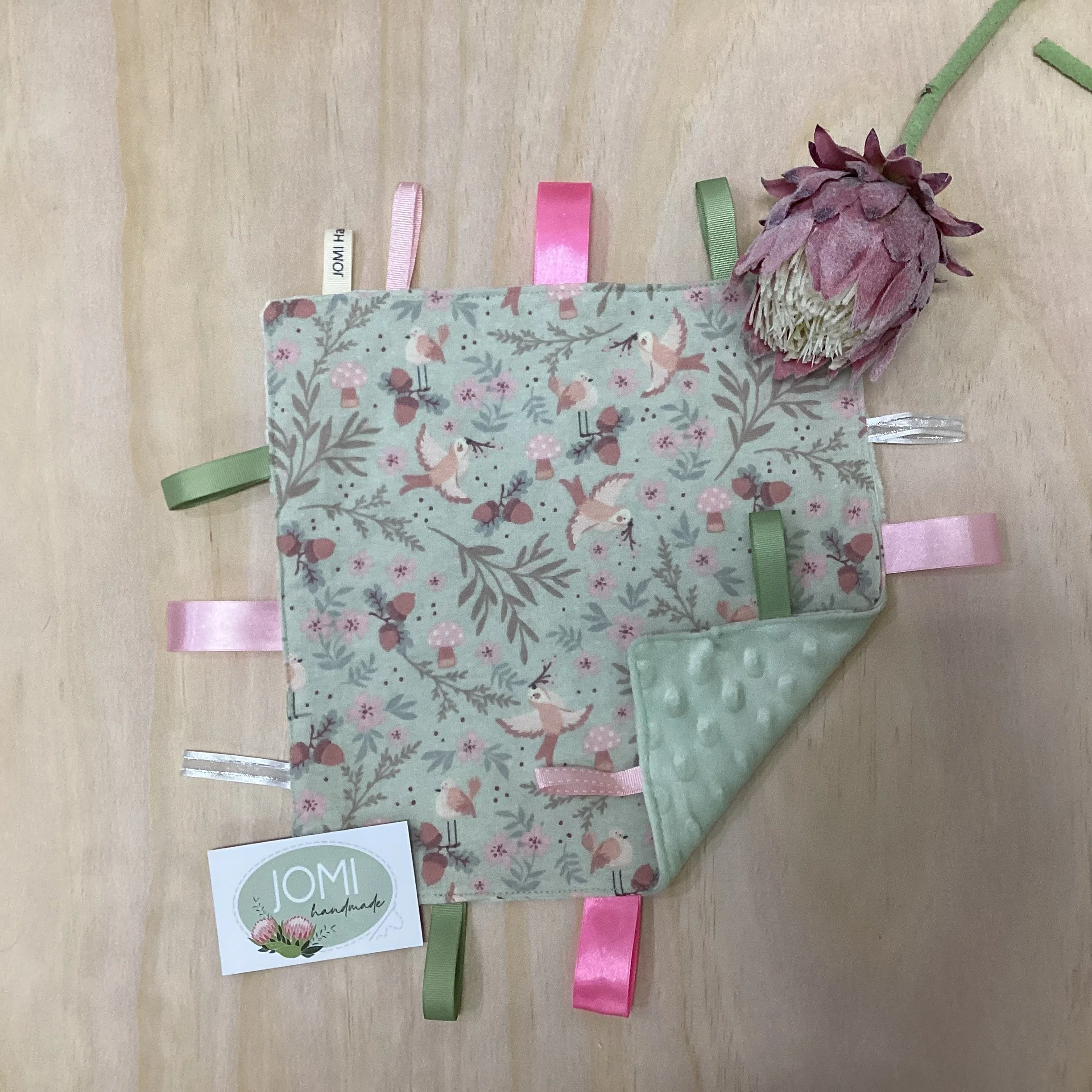 Pretty Birdie Comforter/Sensory Blanket