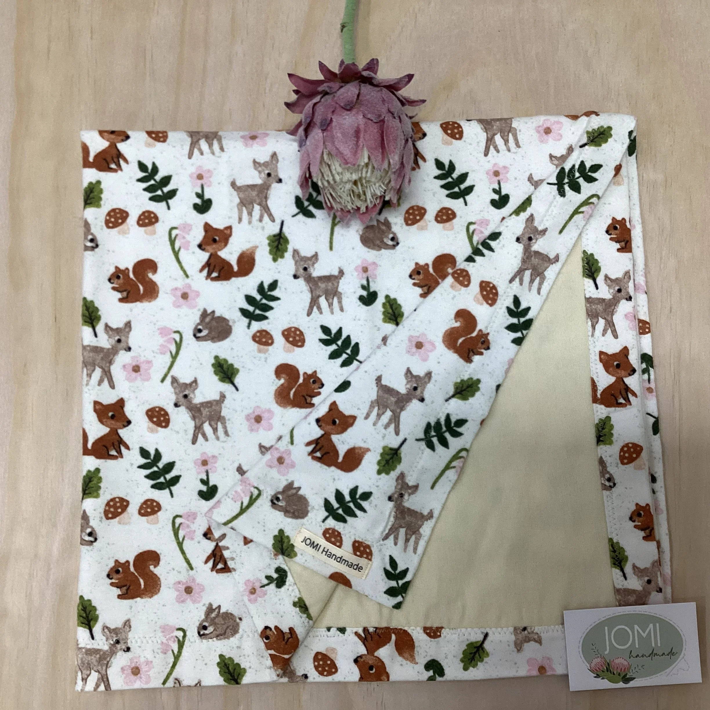 Forest Friends Baby Wrap / Blanket