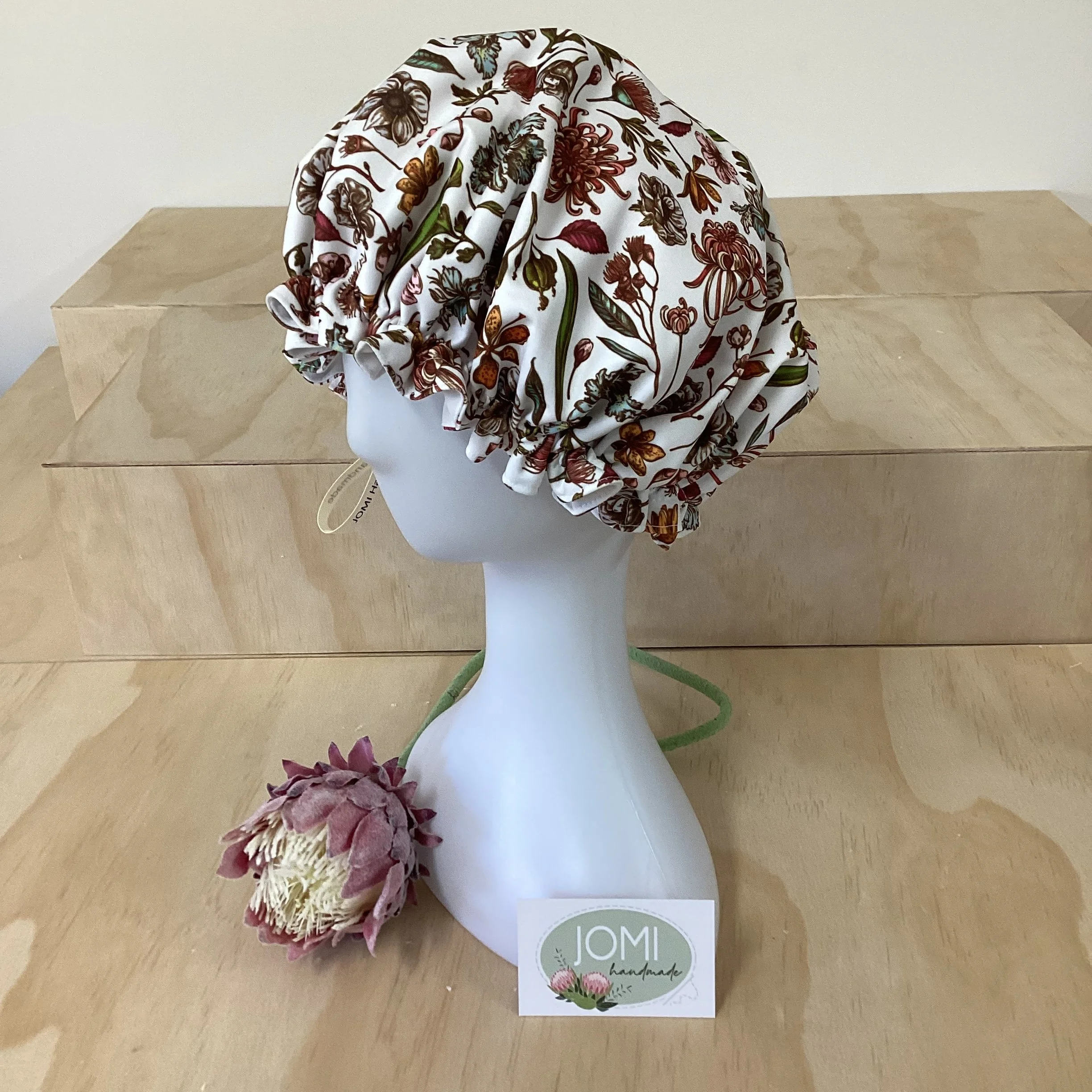 Floral Shower Cap