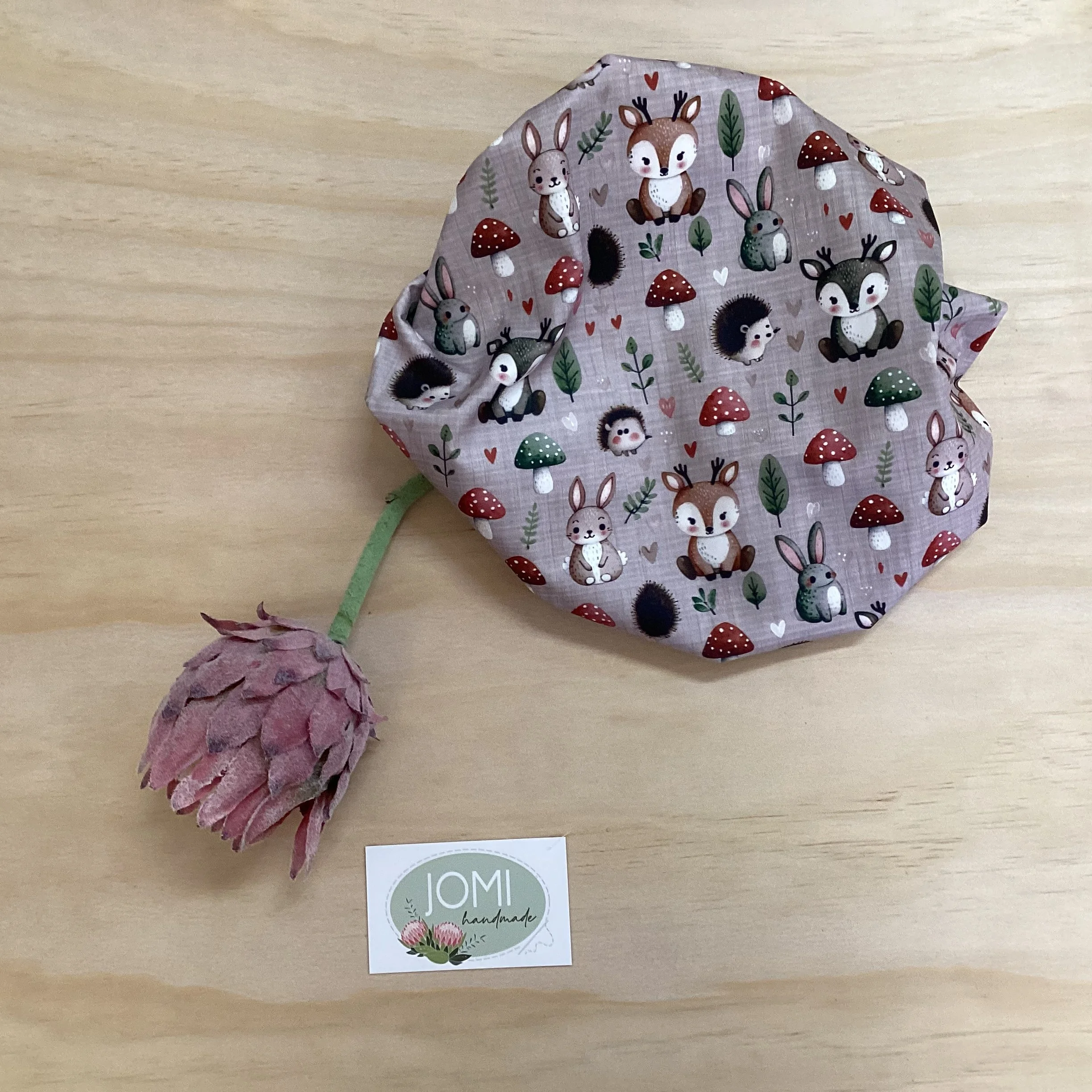 Woodland Friends Shower Cap