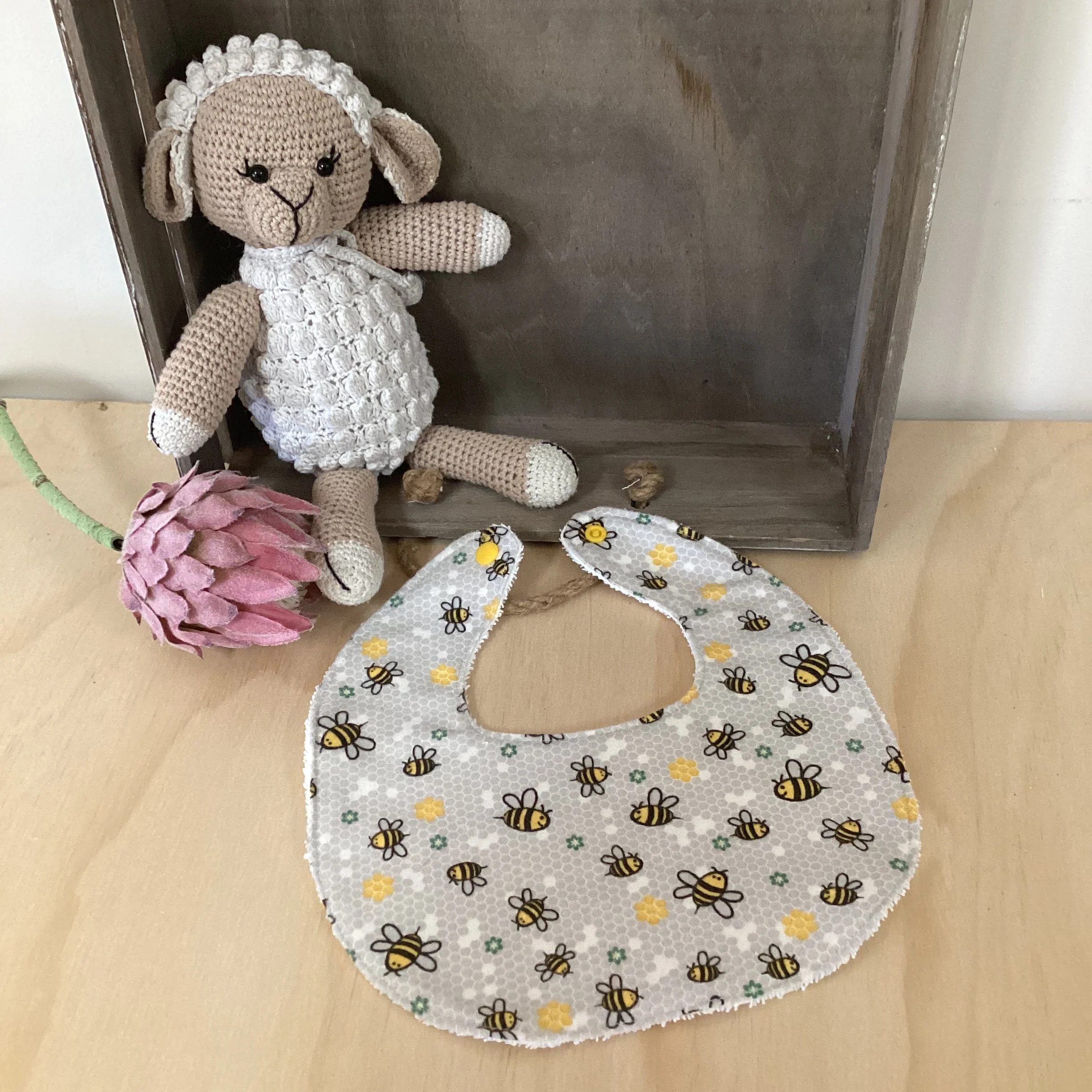 Bumble Bees Small Bib