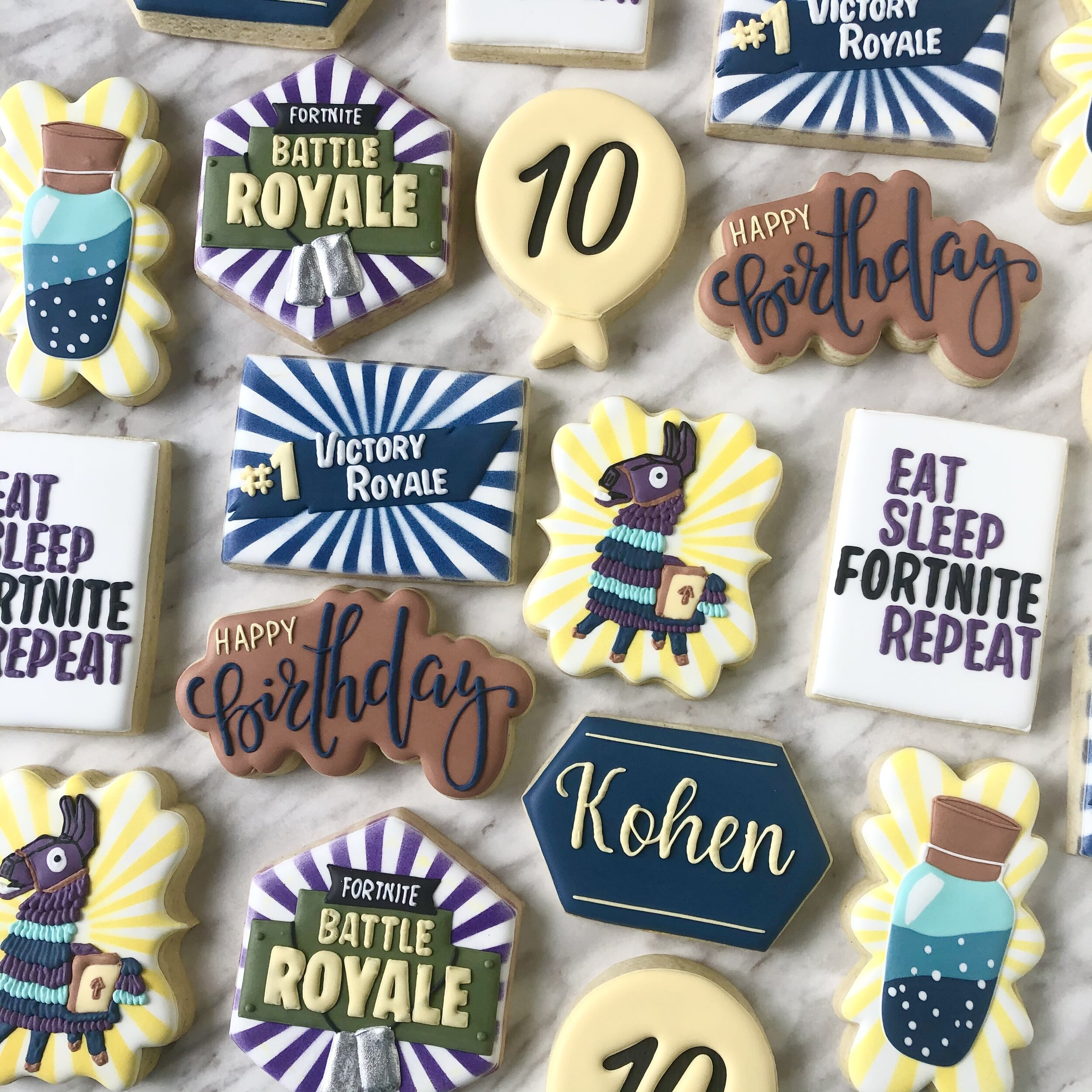 Custom Birthday Party Cookies Handmade In Dartmouth, Halifax, Nova Scotia