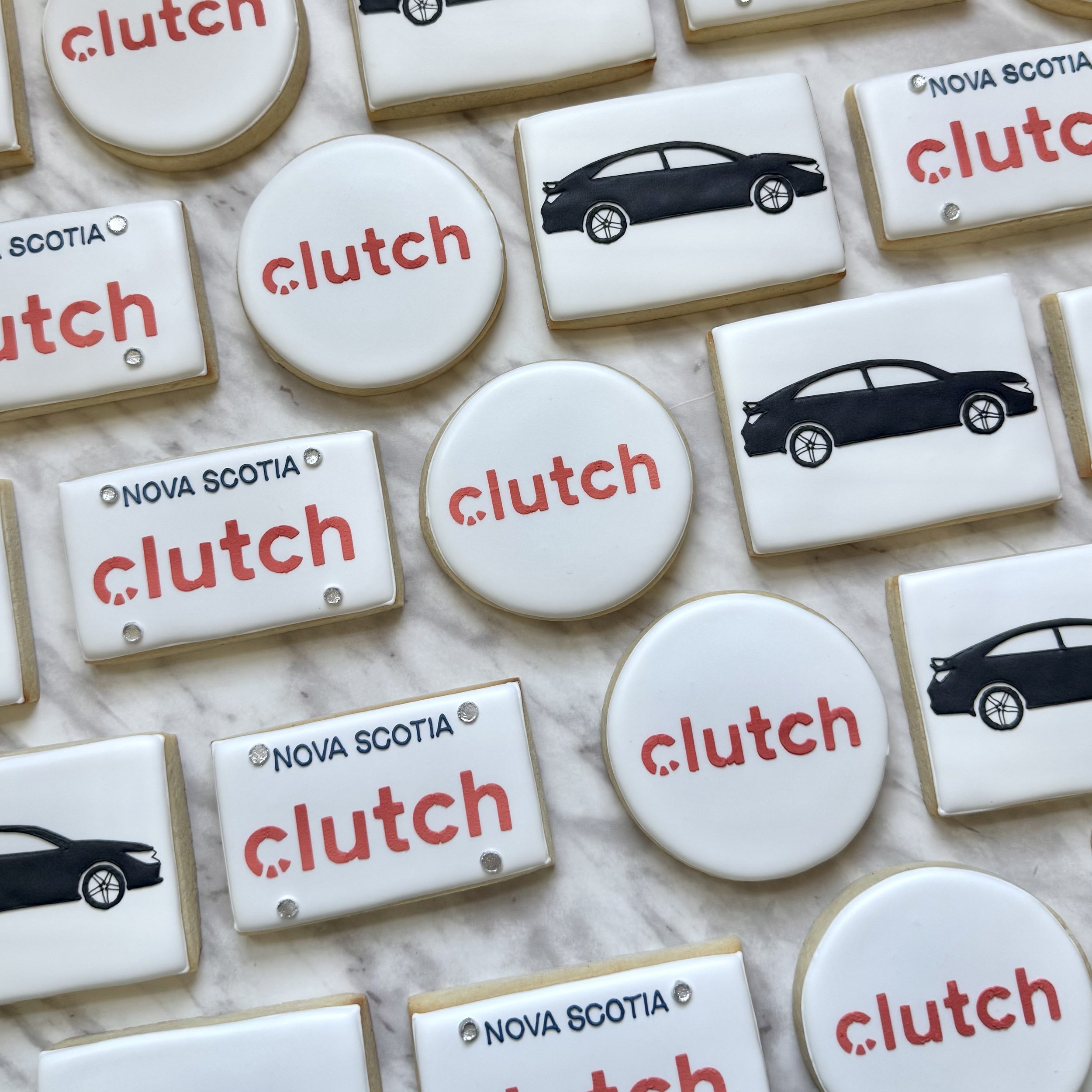 Custom Corporate Branded Sugar Cookies with Logos Handmade In Dartmouth, Halifax, Nova Scotia