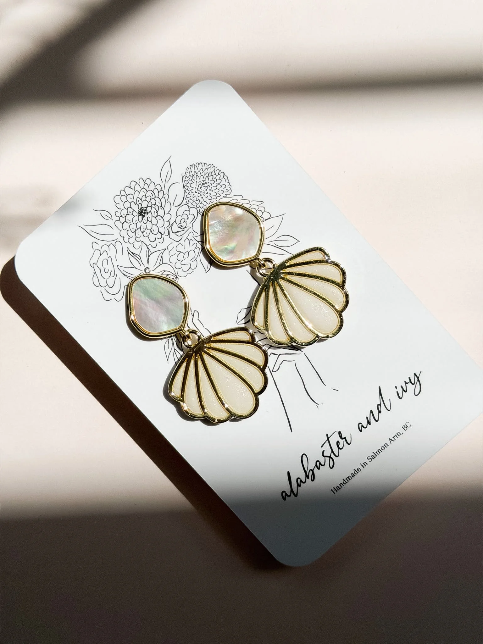 Shiny Shell Dangles