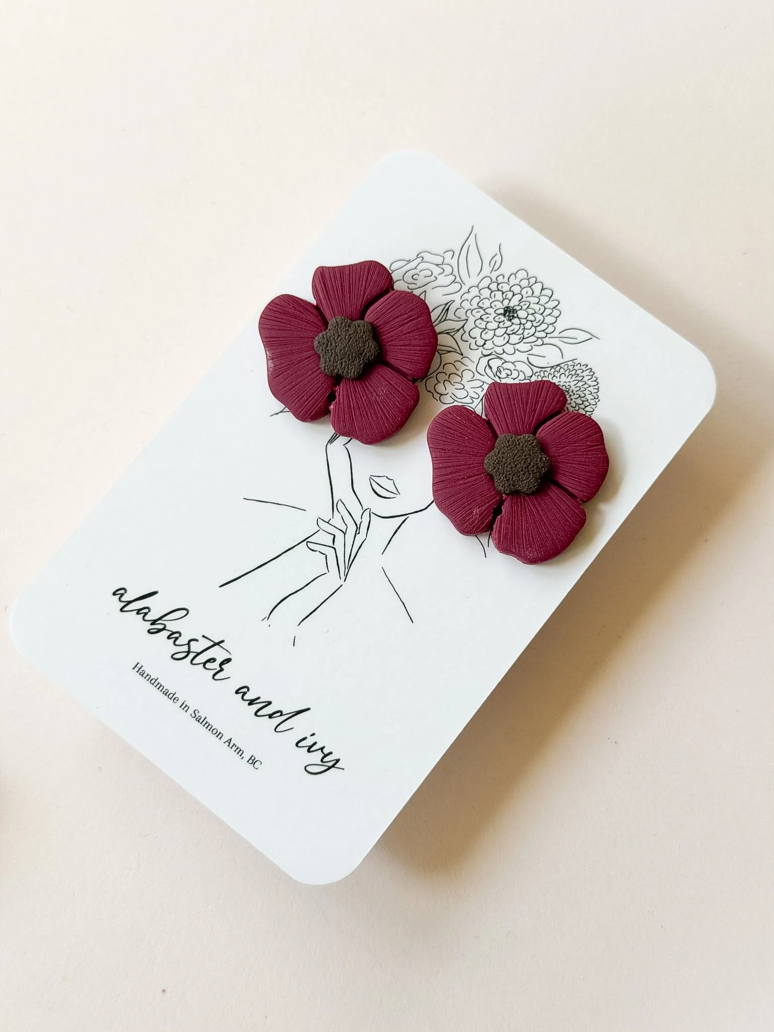 Maroon Poppy Studs.jpg