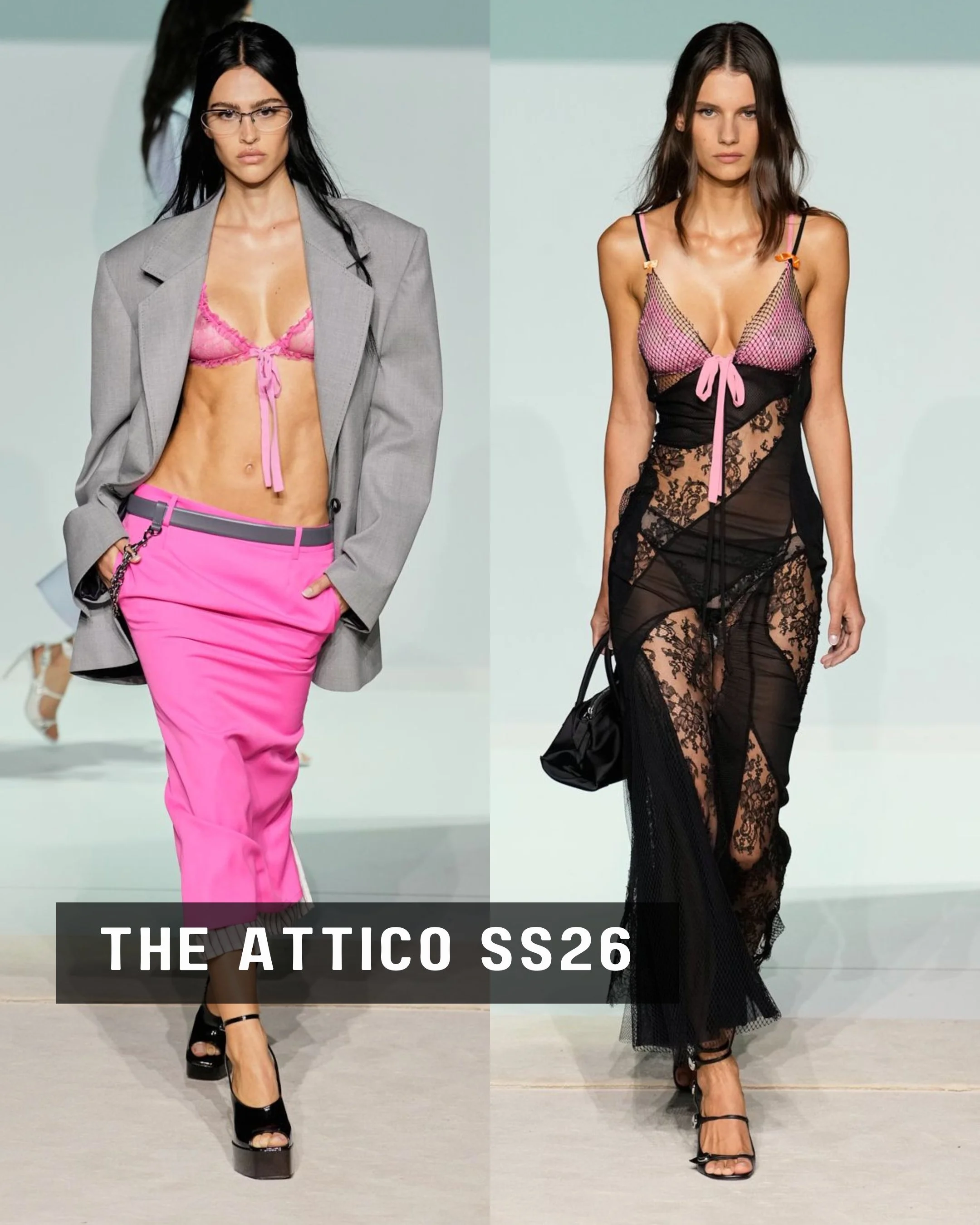 The Attico SS26: Got Me in a Chokehold