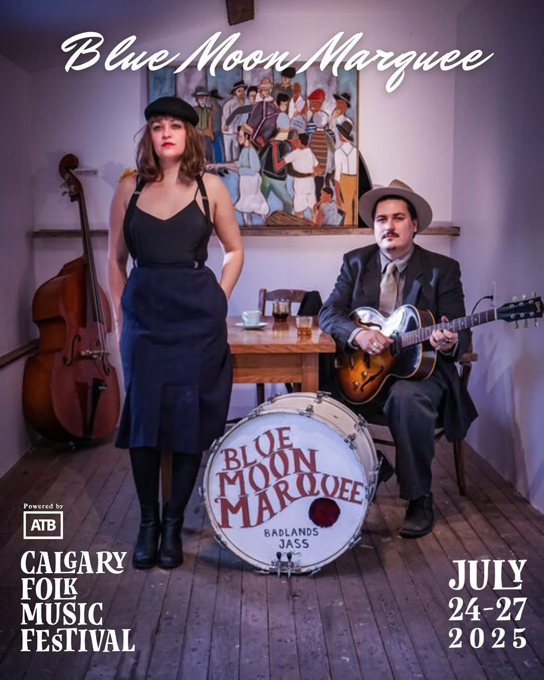 🌸SEE YOU IN JULY, BERTIE🌸 
WE WILL HAVE A FULL BAND WITH 
DRUMS, SAX, KEYS 
GET READY TO TWIST HOLES IN YOUR BOOTS 
@calgaryfolkfest