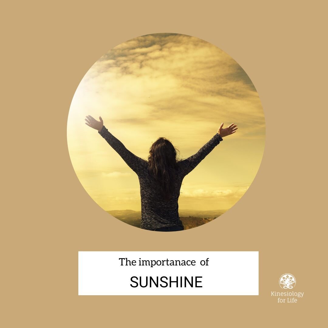 🌞 SUNSHINE
 
Is so important for us and getting that right amount of vitamin D which is good for our bones, blood and Immune system.

Healthy exposure to Sunshine is also known to increase the release of the &ldquo;happy hormone&rdquo; Serotonin whi