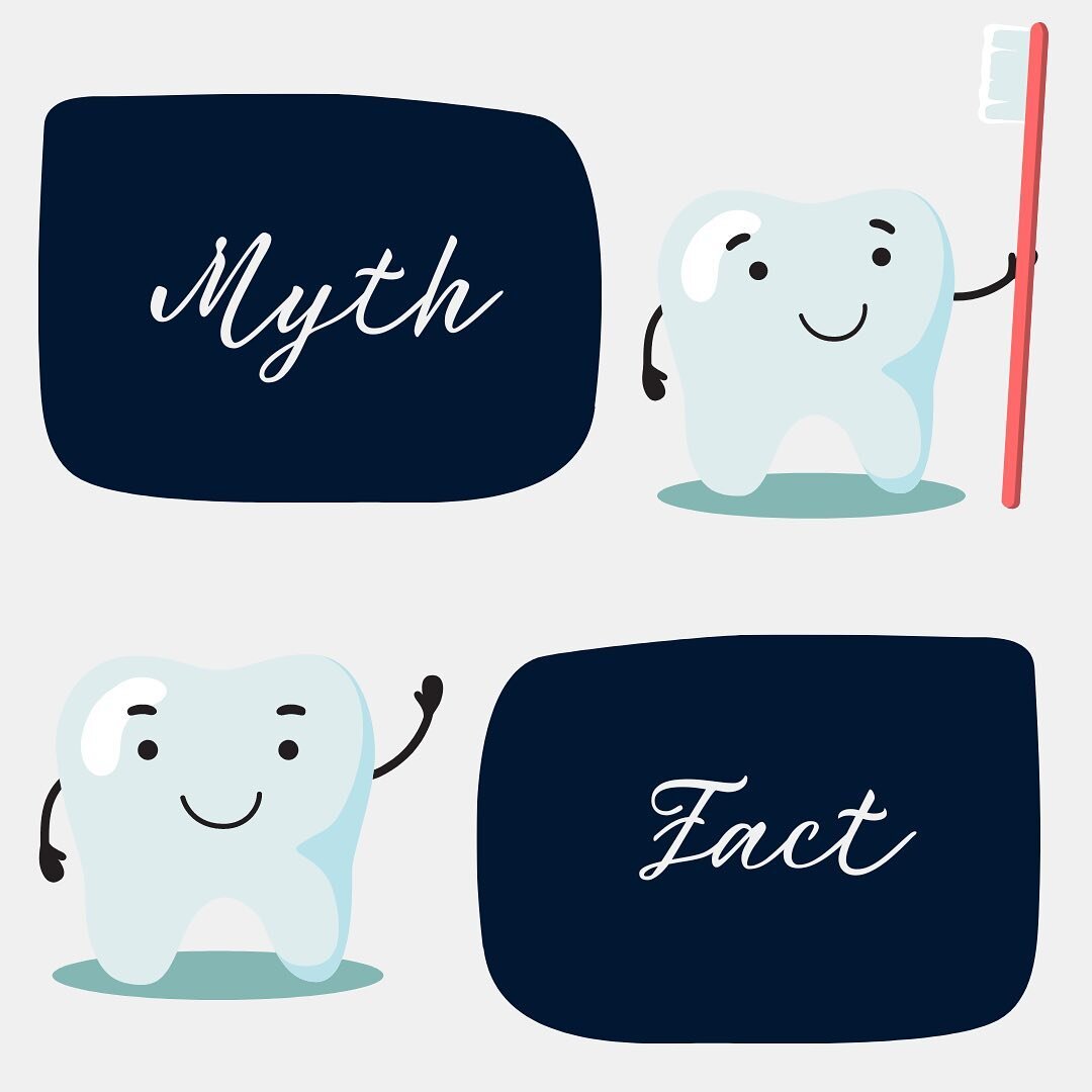 We love a myth buster! 

So many myths and rumours around dental treatment we decided to do a wee debunk for you to keep you all better informed and your teeth healthy and clean🦷🪥