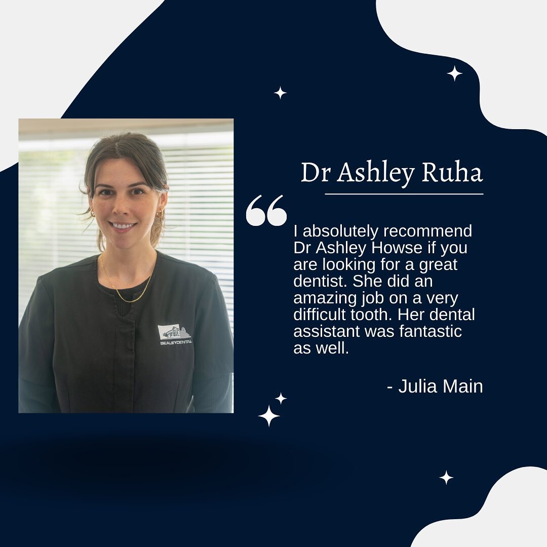 Julia&rsquo;s right! Ashley is a great dentist, maybe even the best😏

Book online today for the best service around⭐️

https://apac.dentalhub.online/v1/view/organization/1377/index.html#/perspectives/3