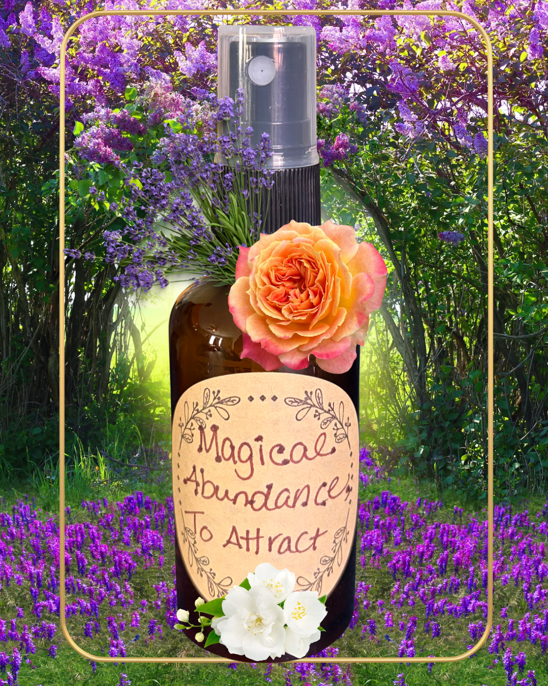 Magical Abundance, To Attract, Essential Oil Blend Room/Linen Spray