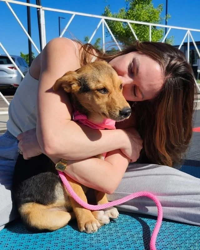Rescue Puppy Yoga 