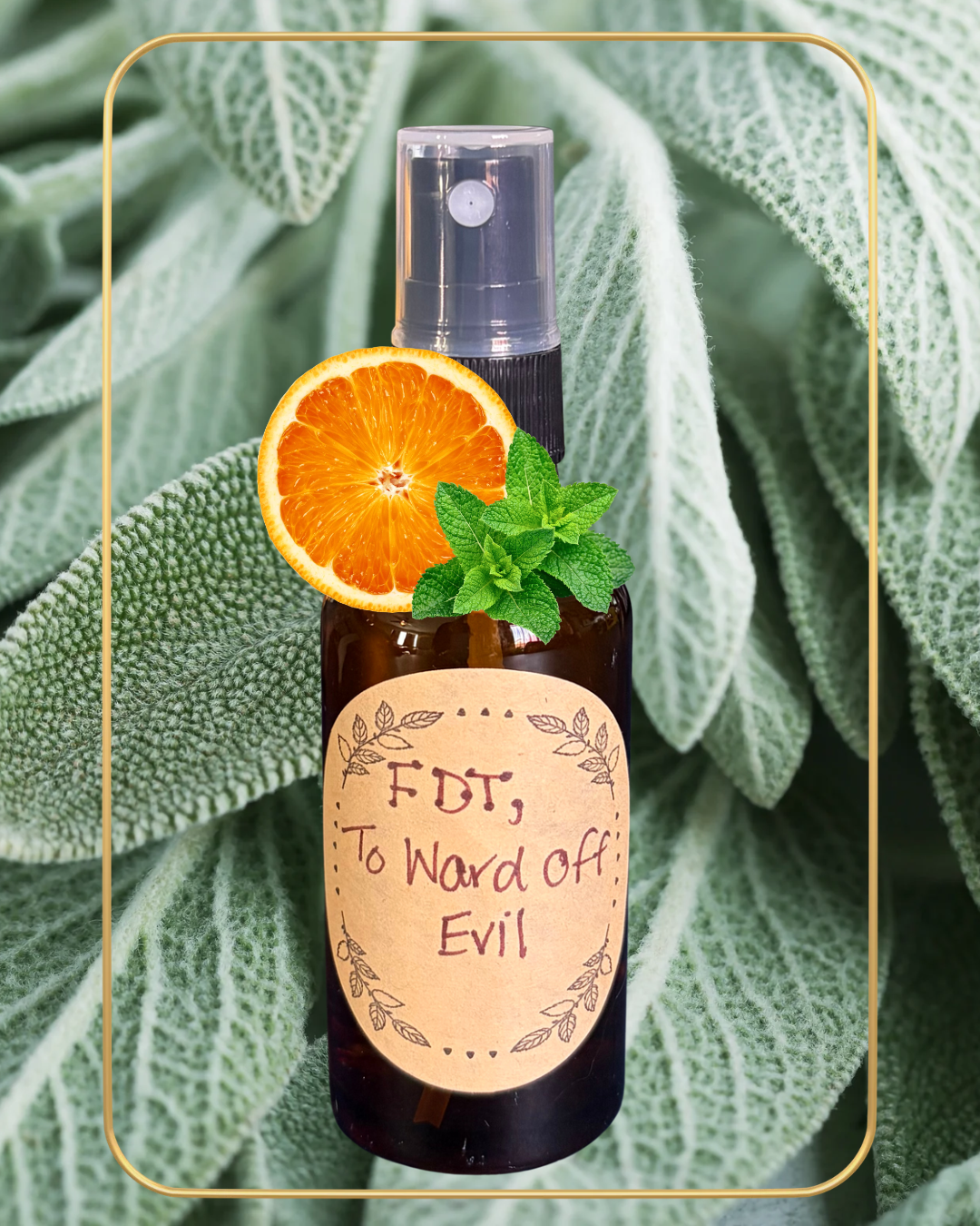 FDT, To Ward Off Evil, Essential Oil Blend Room/Linen Spray