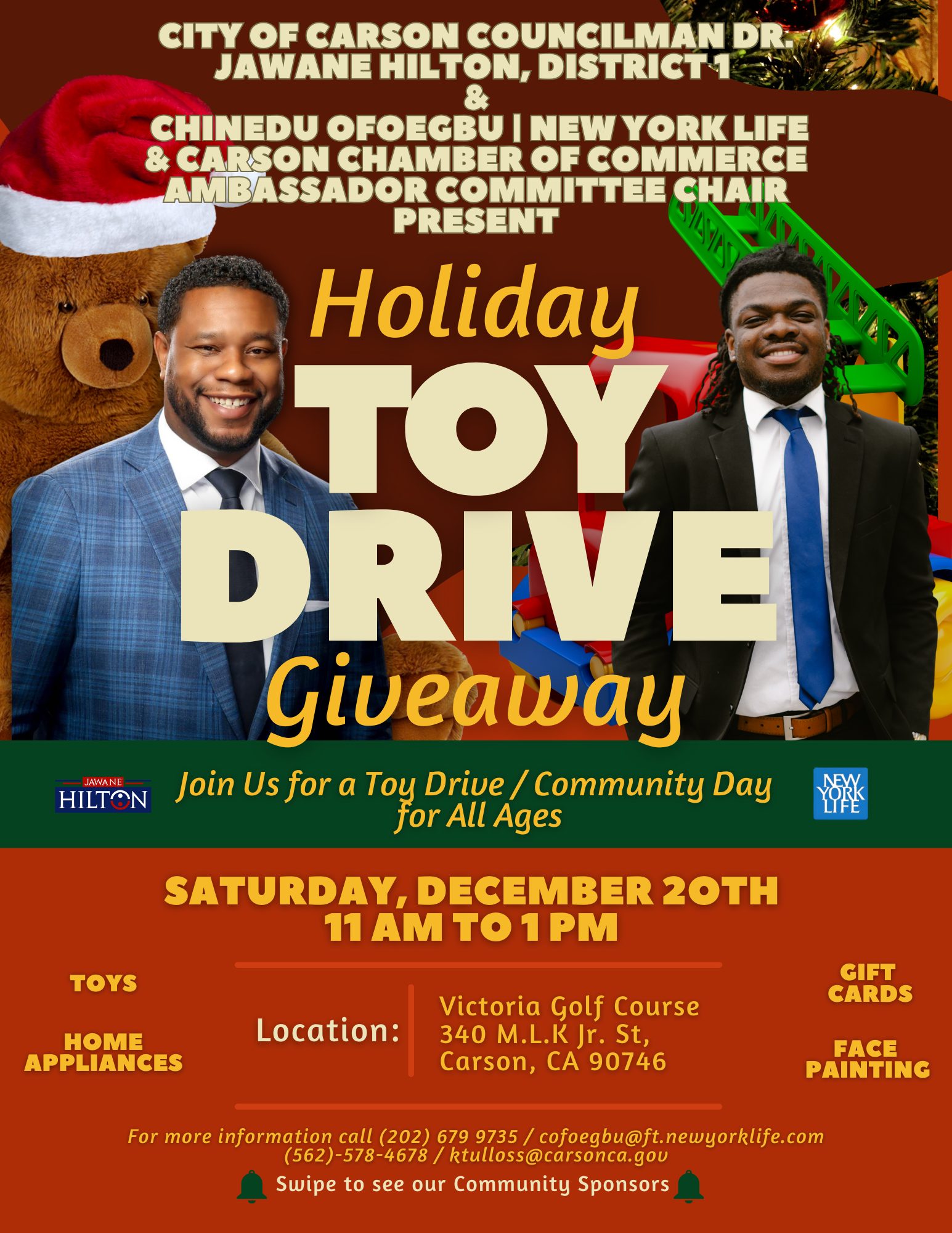 Holiday Toy Giveaway