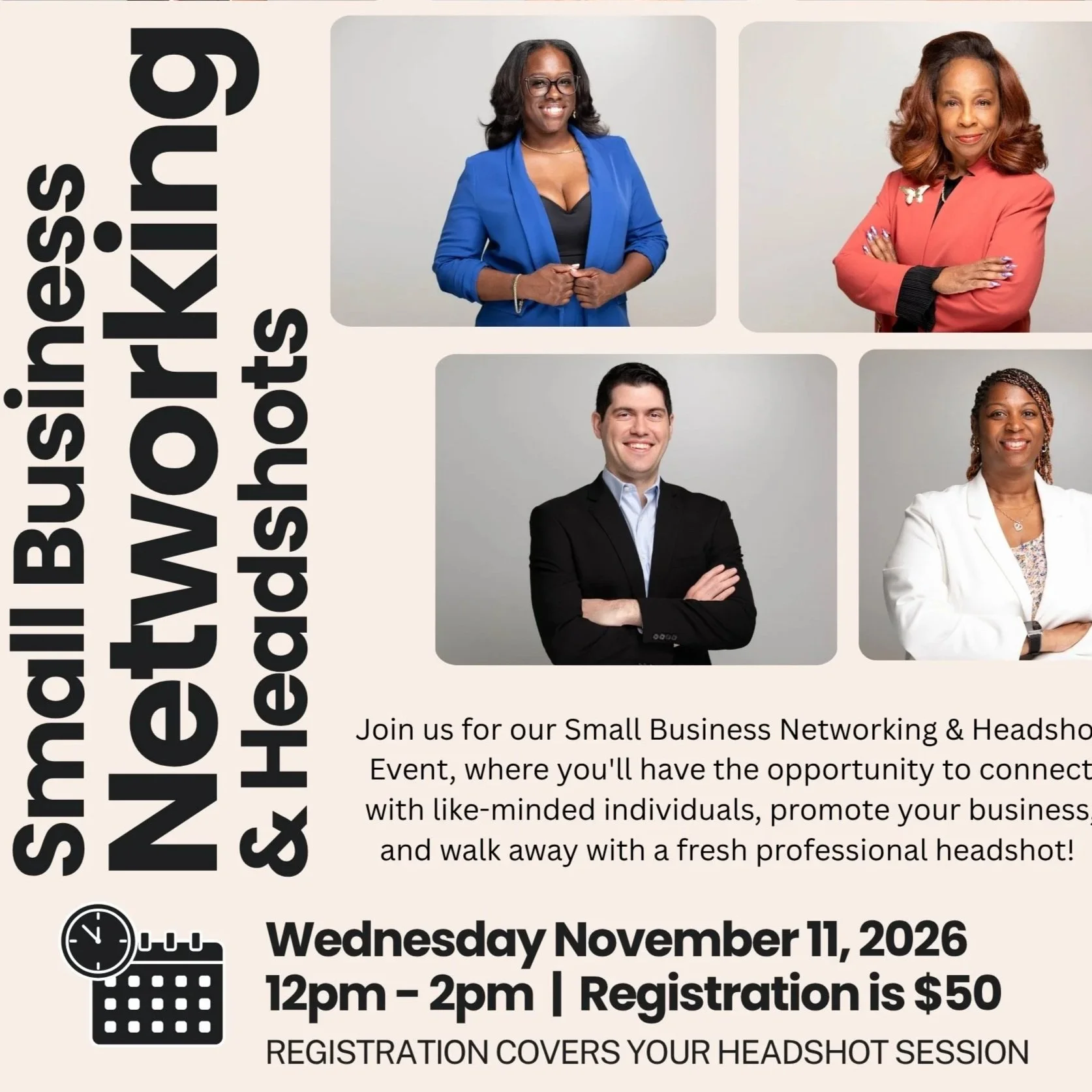 Small Business Networking and Headshots 