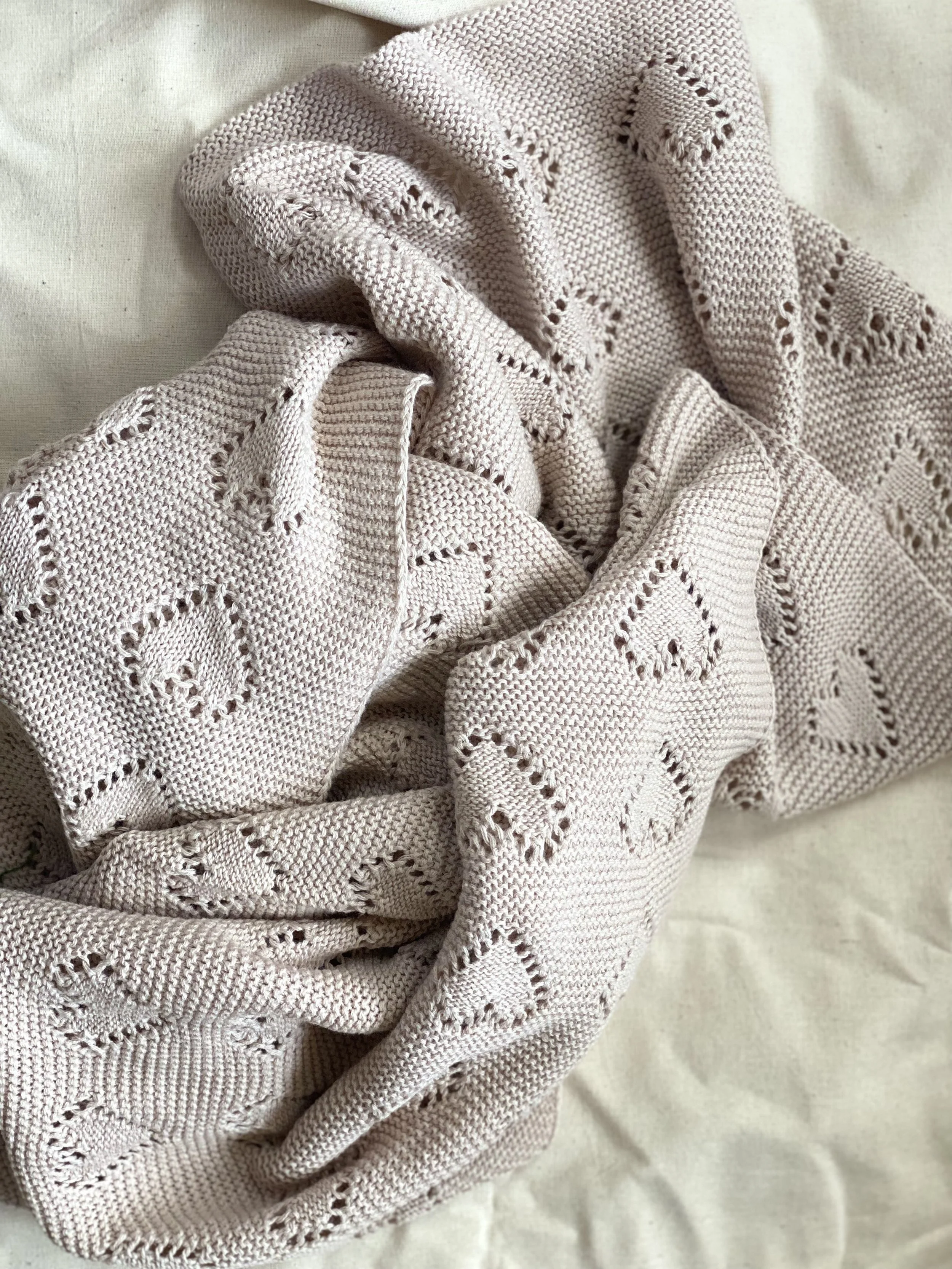 The Darling Heart Baby Blanket