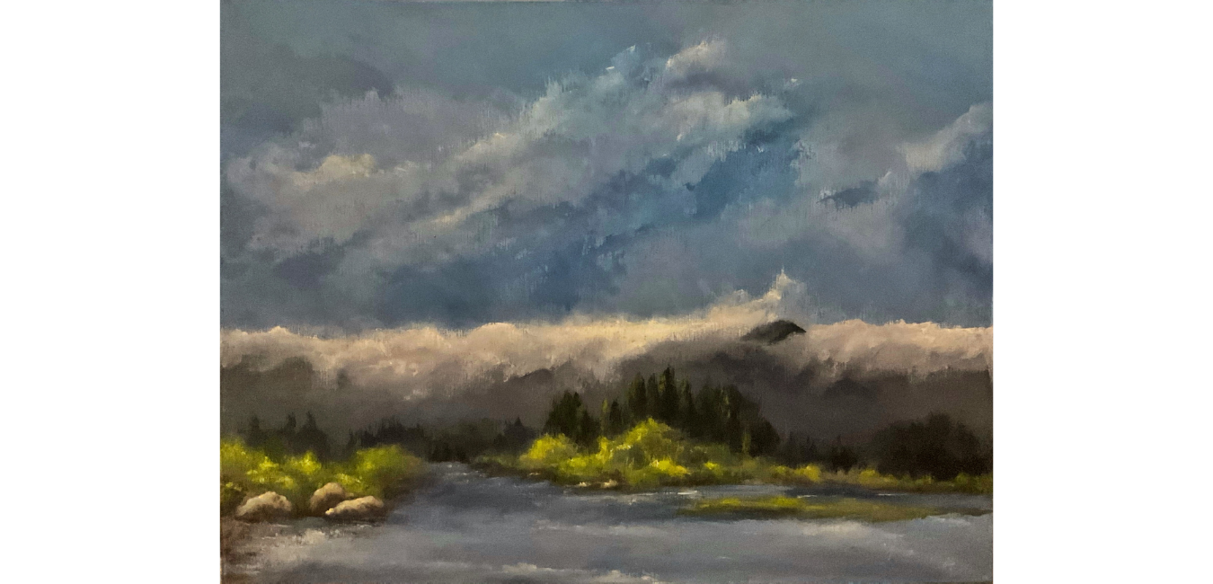 EARLY EVENING FOG