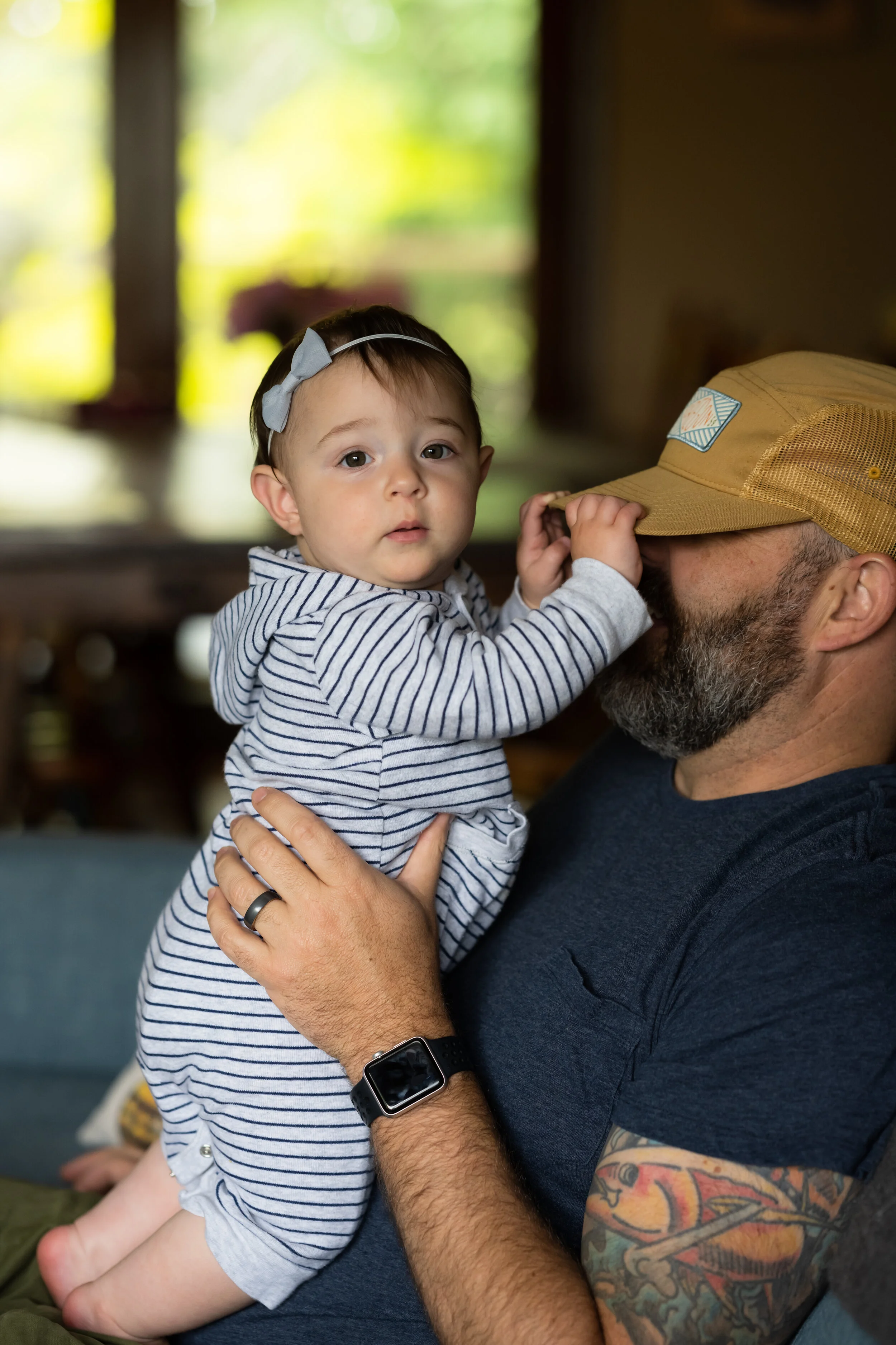 Father and daughter 