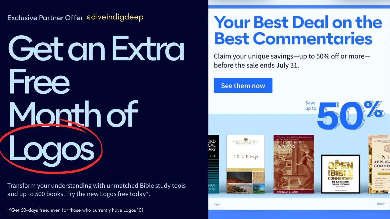Logos Partner Offers: Best Commentaries Sale