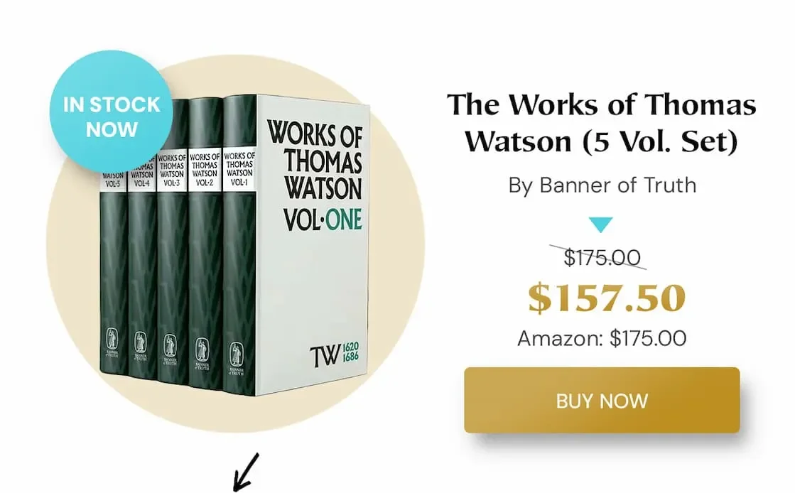 WTS Partner Offer: The Works of Thomas Watson (5 Vol. Set)