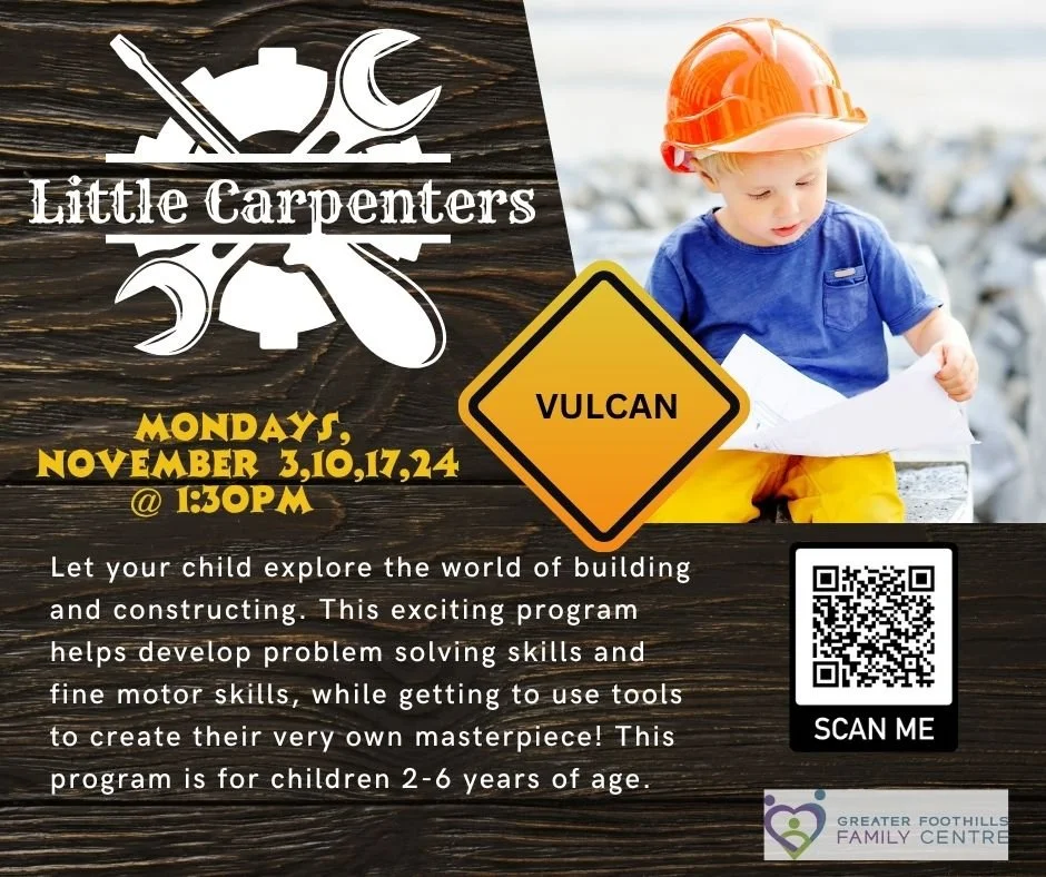 We have Little Wigglers in High River today at 10am for caregivers and little ones under 12 months- no registration is required, just drop in! Curiosity Kids is running in Milo this morning for registered families and this afternoon we have All About