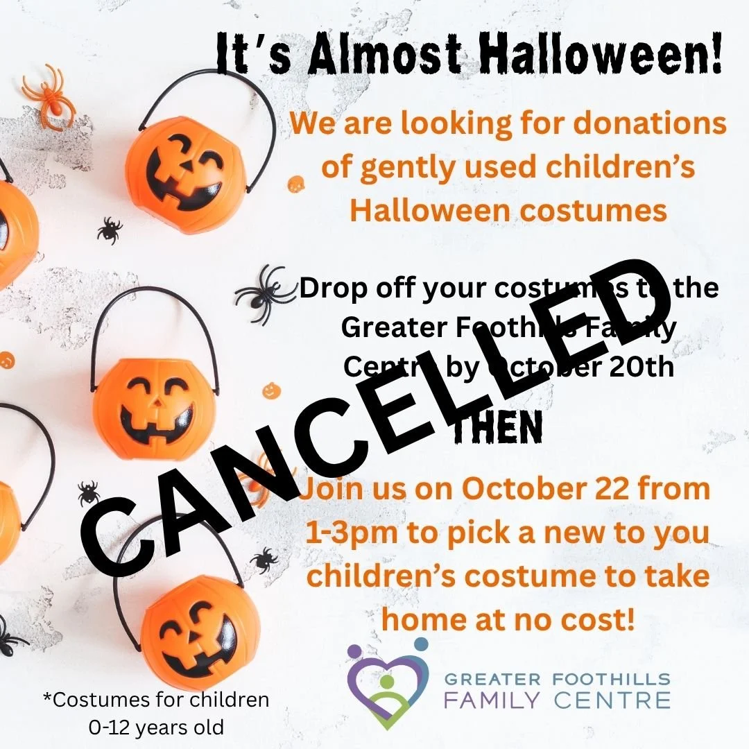 Unfortunately the costume exchange scheduled for today is cancelled.