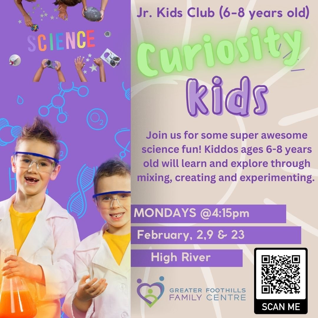 Jr Kids Club- Curiosity Kids