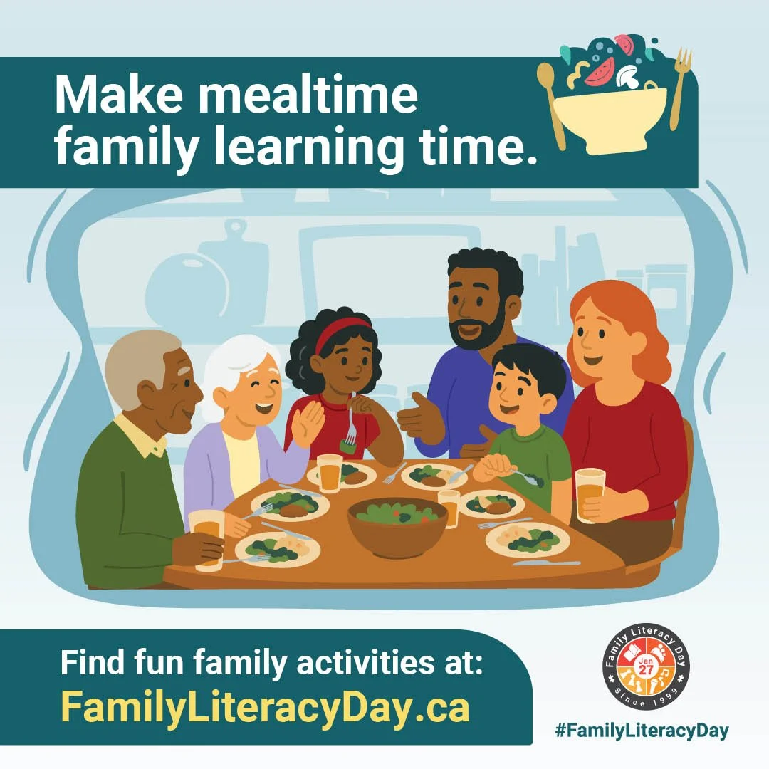 Family Literacy Day takes place every January 27th to raise awareness about the importance of reading and engaging in other literacy-related activities as a family. 

Taking time every day to read or do a learning activity with children is crucial to