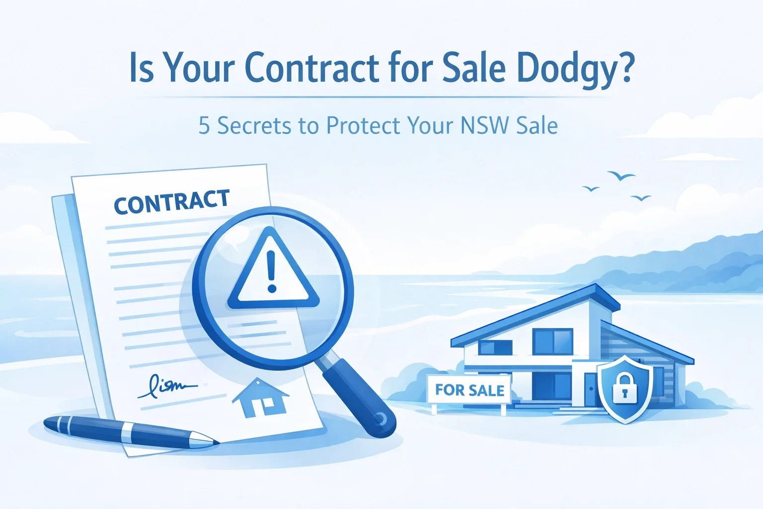Is Your Contract for Sale Dodgy? 