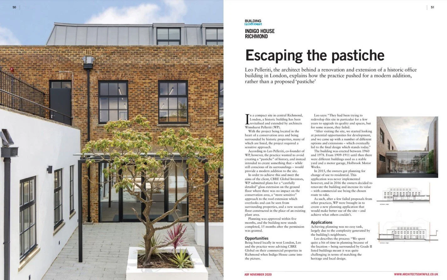 WP &amp; Indigo House Featured In Architect's Datafile
