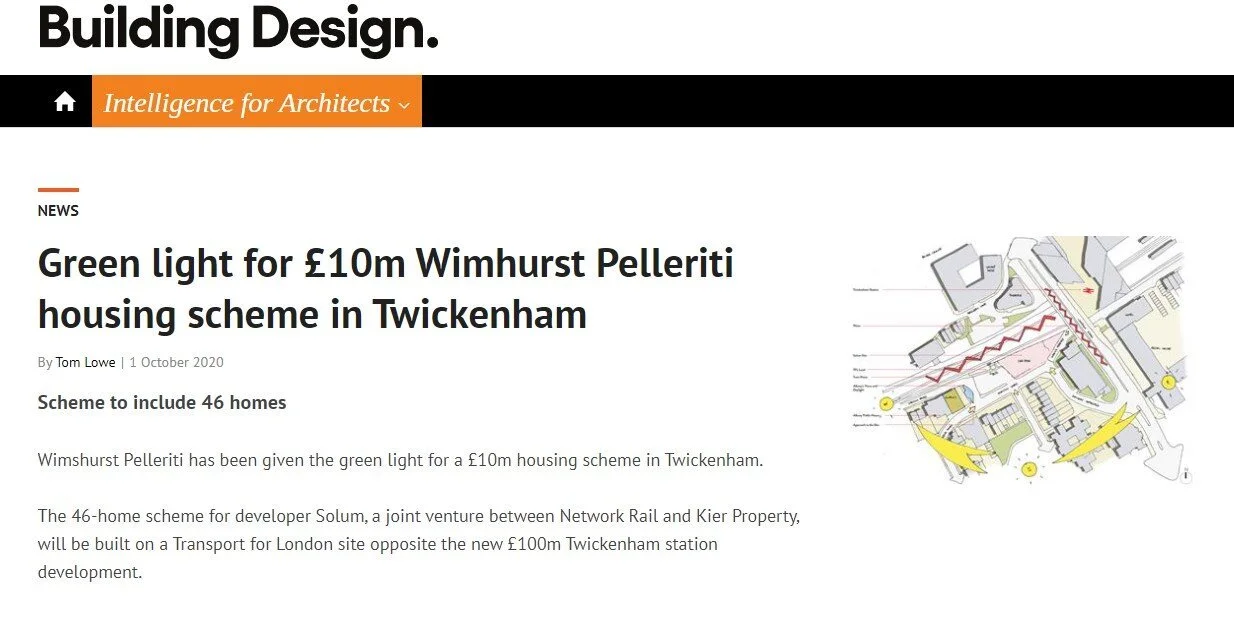 Station Yard Featured on Building Design