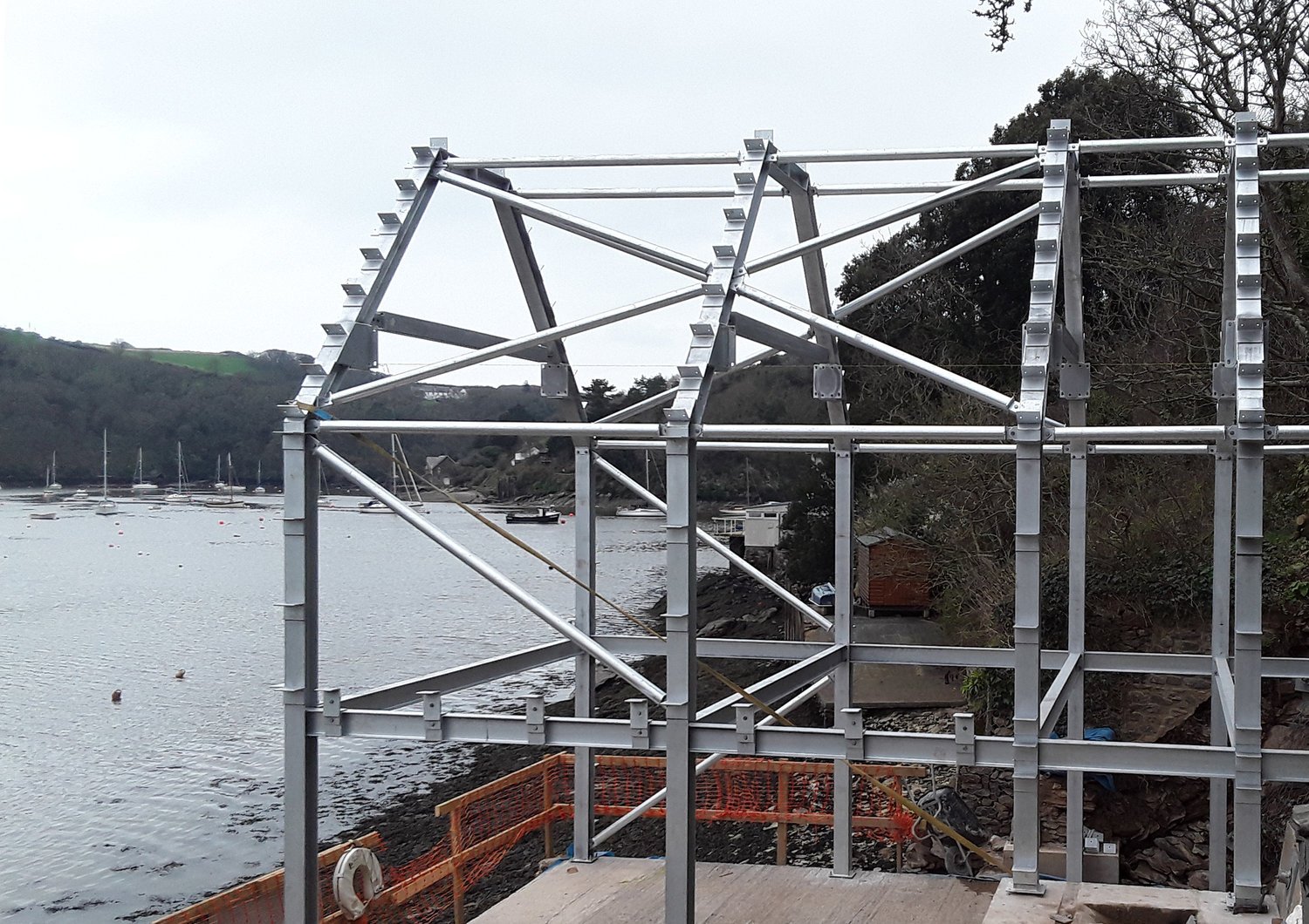 Devon Boat House - On Site
