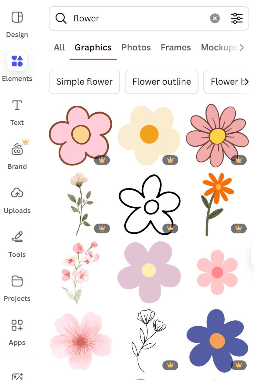 creating a favicon graphic in Canva