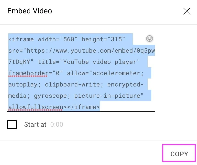 How to embed course videos in Squarespace from YouTube (free!) — Big ...