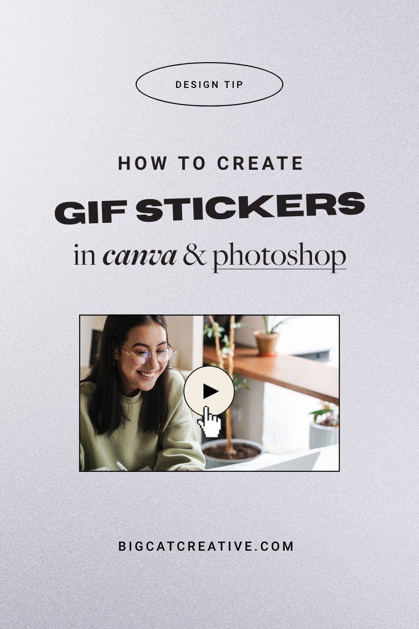 How to Make Gif Stickers for Instagram using Canva - Digital