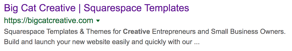 5 Quick & Easy SEO Tricks for Squarespace to Implement Now — Big Cat ...
