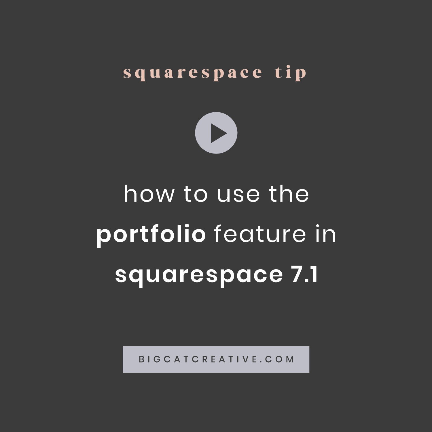 The ultimate guide to Portfolio pages on Squarespace 7.1