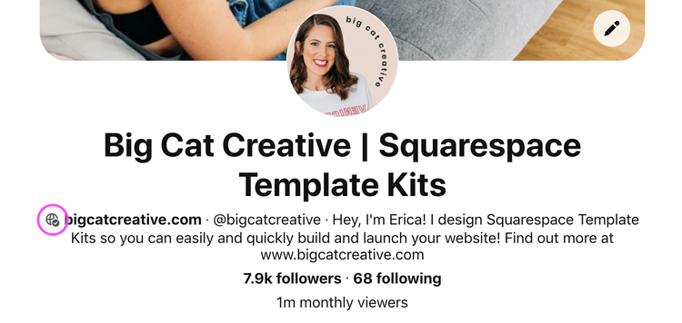 How to optimize your Squarespace website for Pinterest — Big Cat ...