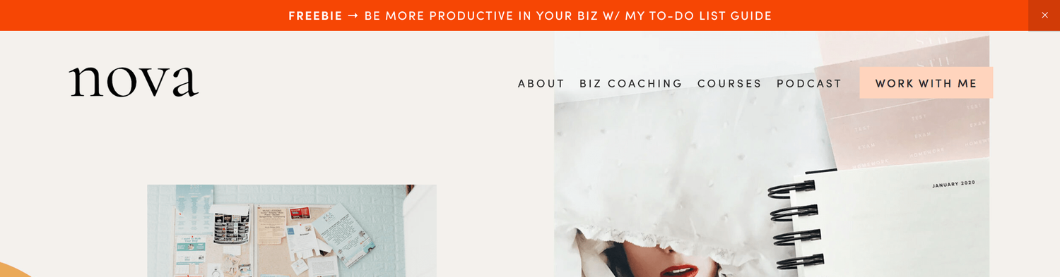 How to add an announcement bar to your Squarespace website (& why you ...