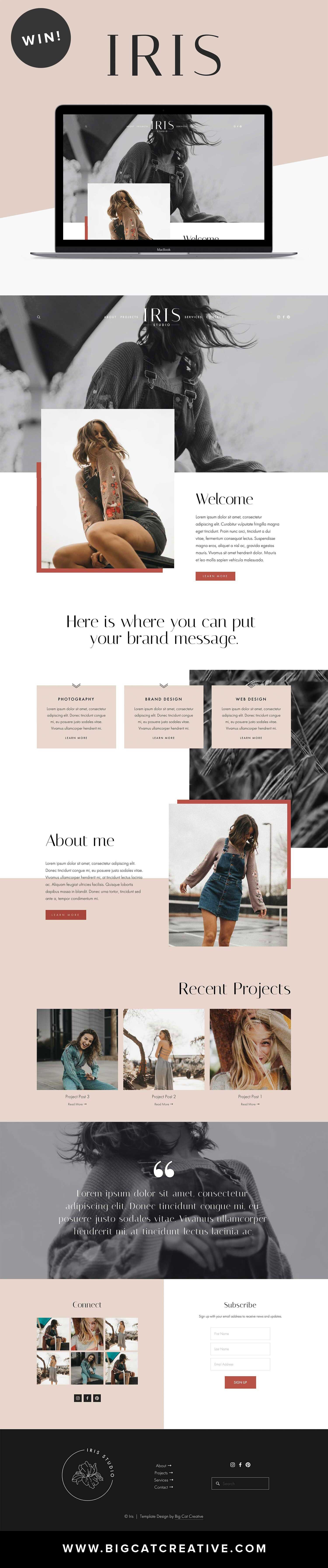Why You Shouldn't Use Linktree & How to Create Your Own in Squarespace —  Big Cat Creative - Squarespace Templates & Resources