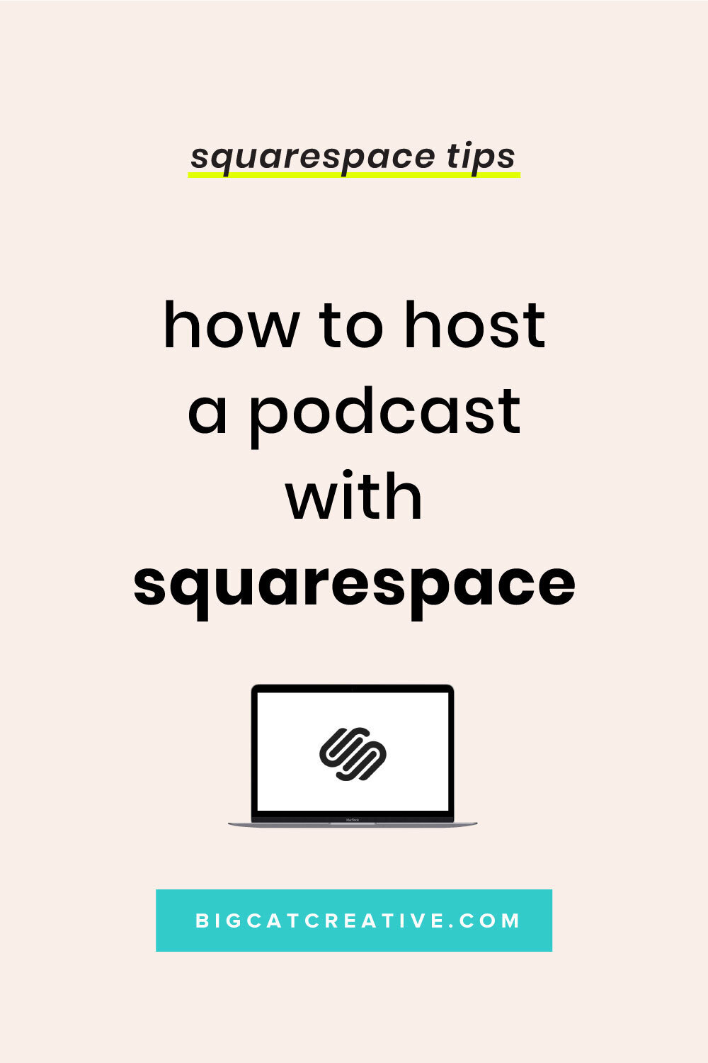 Squarespace Podcast Template